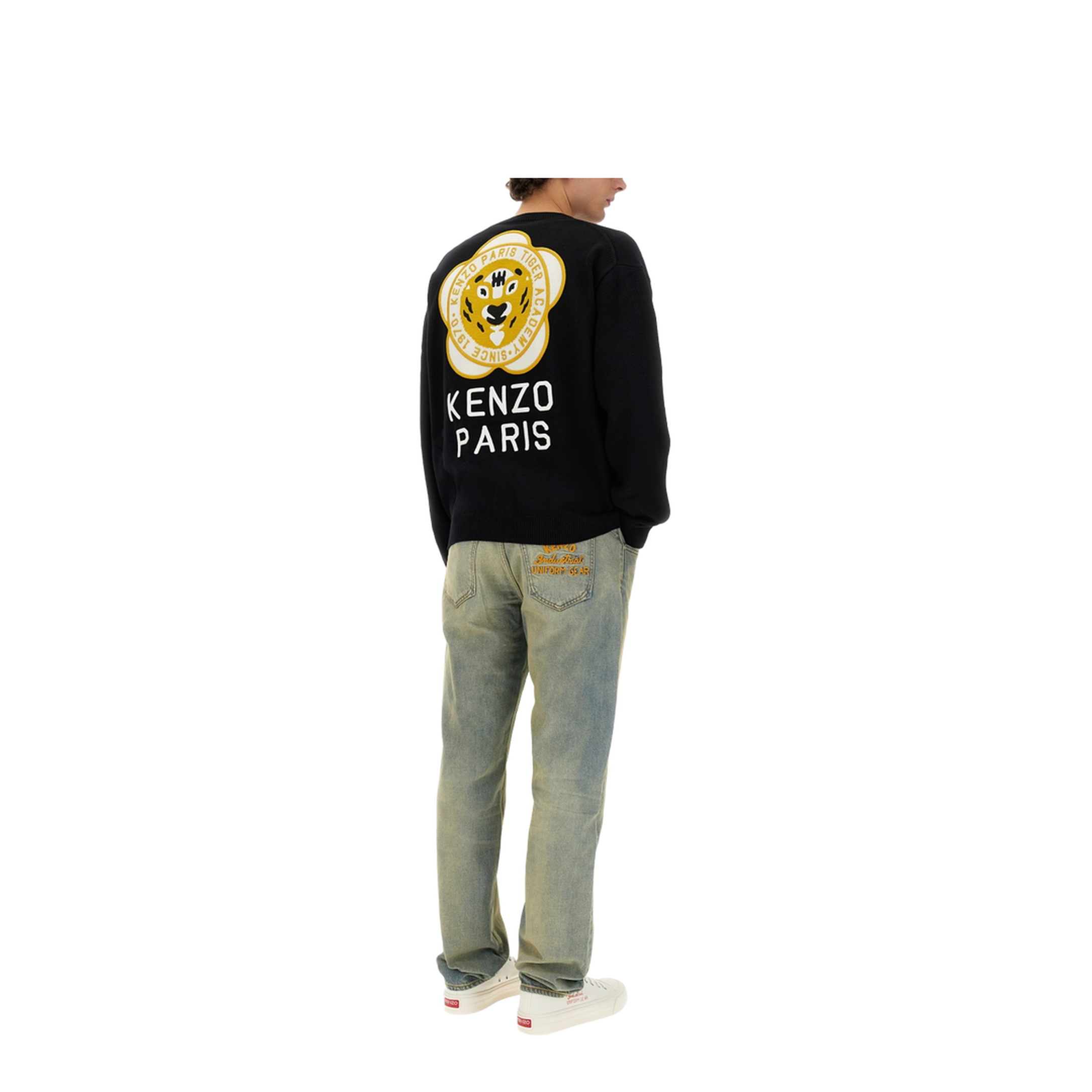 Cardigan with Embroidered Tiger Academy - Image 2