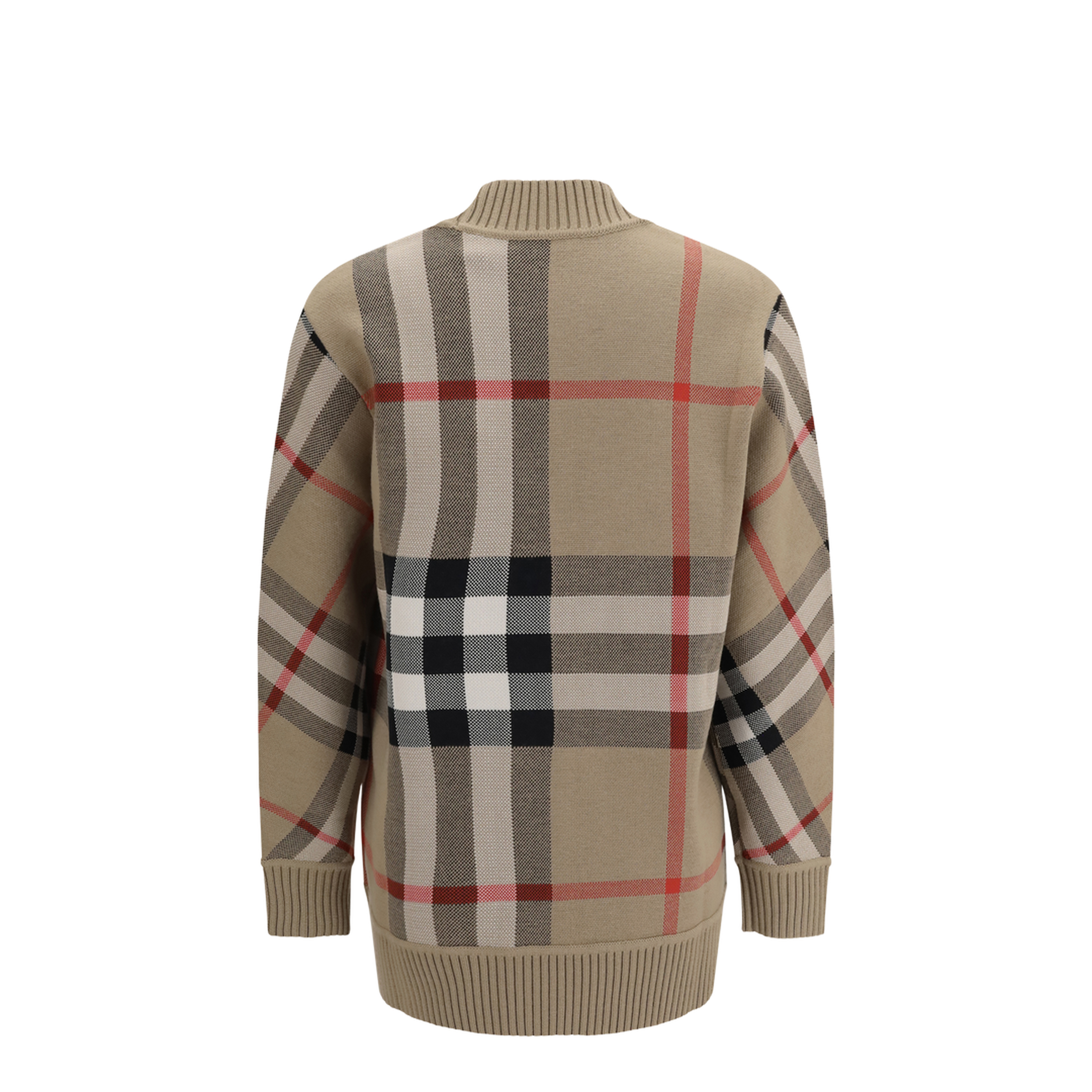 Check Archive Wool Sweater - Image 2