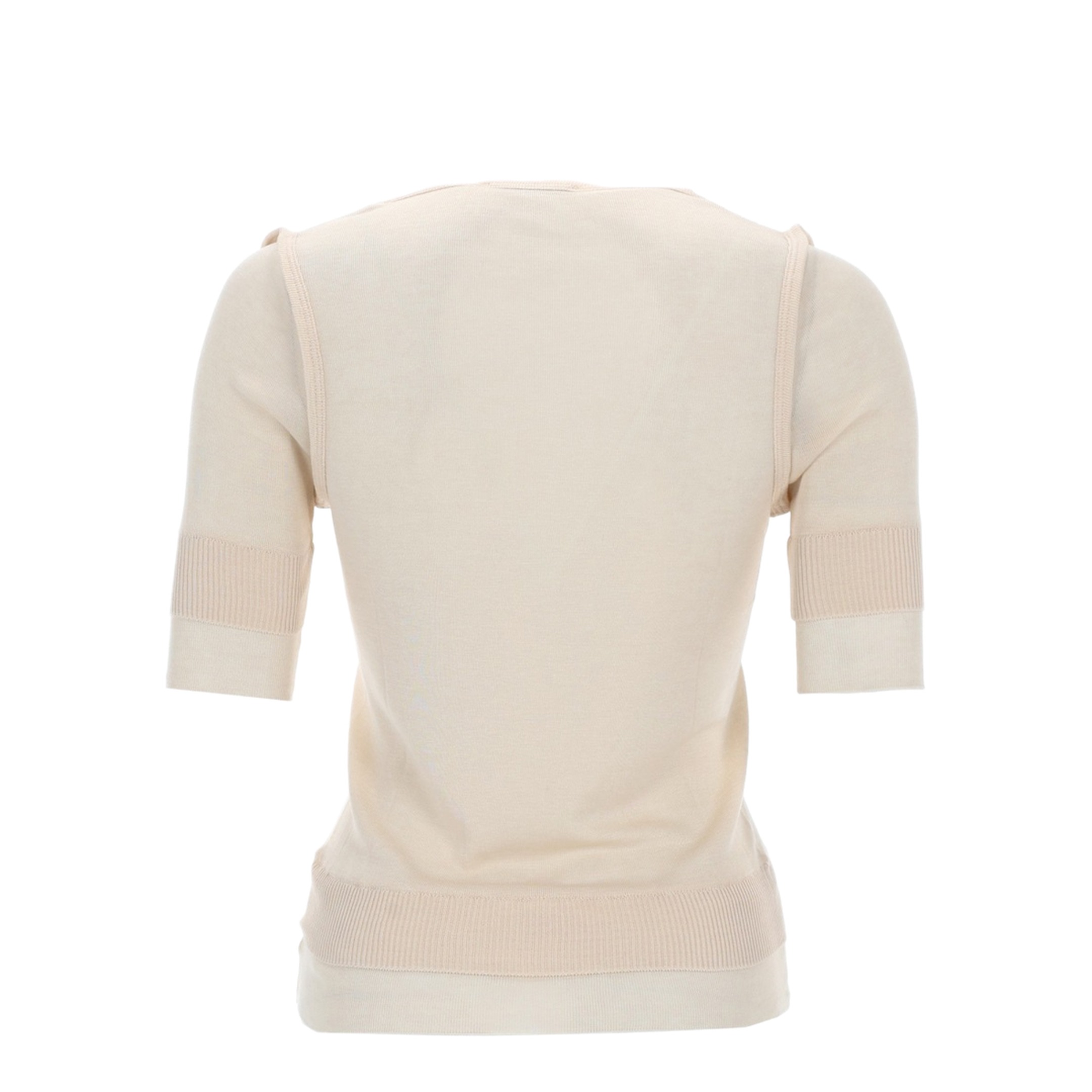 Trompe L'Oeil Viscose And Silk Top - Image 3