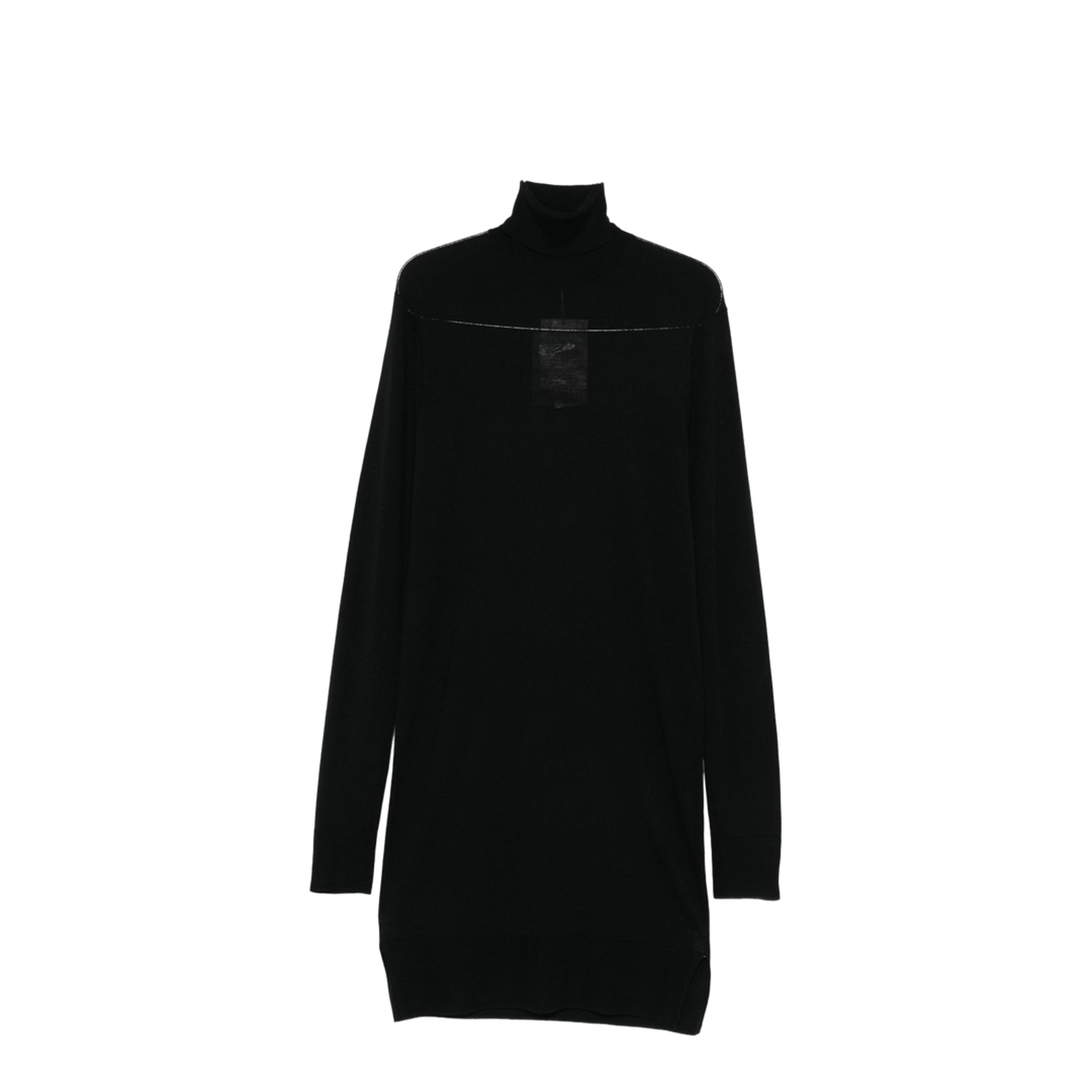 Wool Turtleneck Midi Dress - Image 1