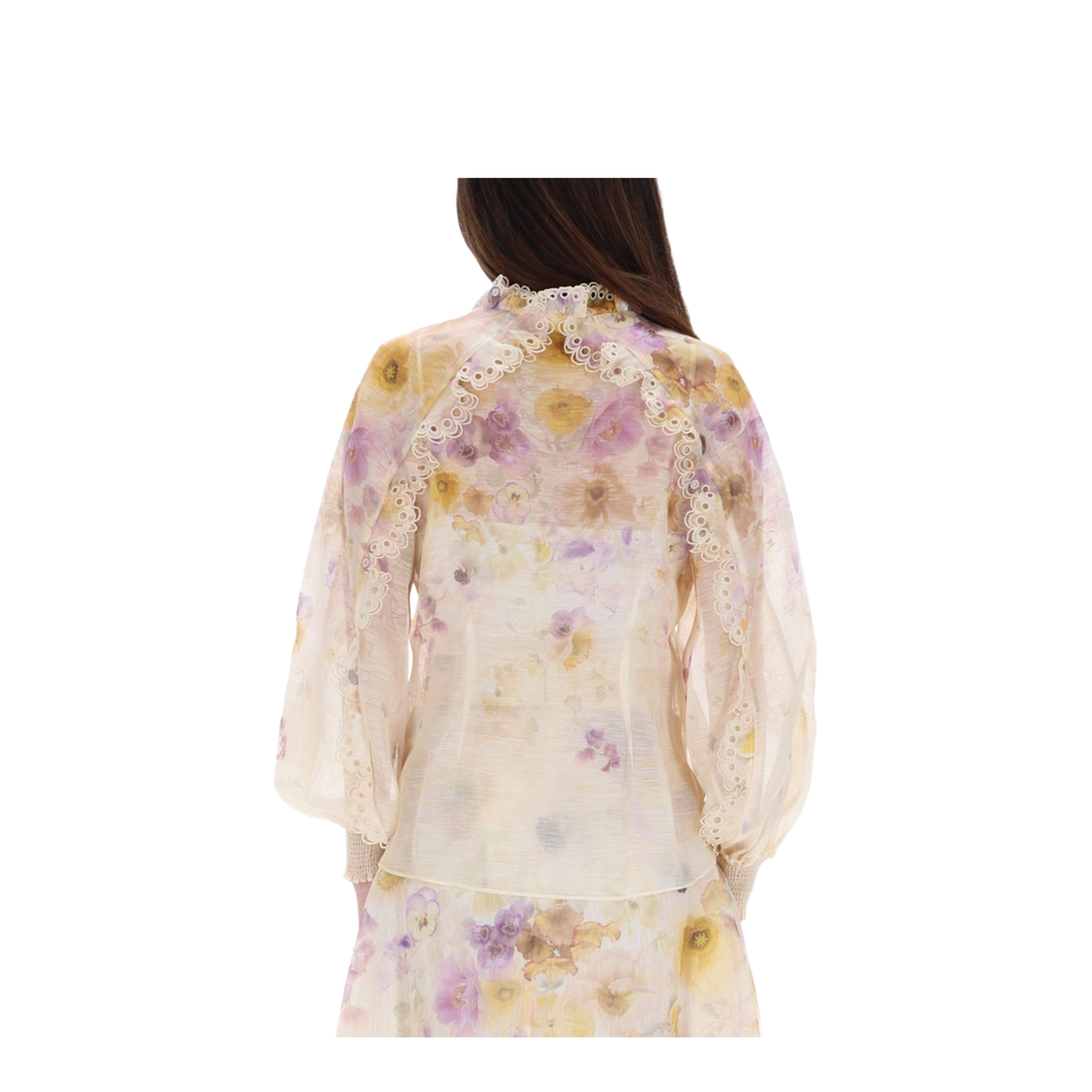 Memento Embroidered Blouse - Image 3