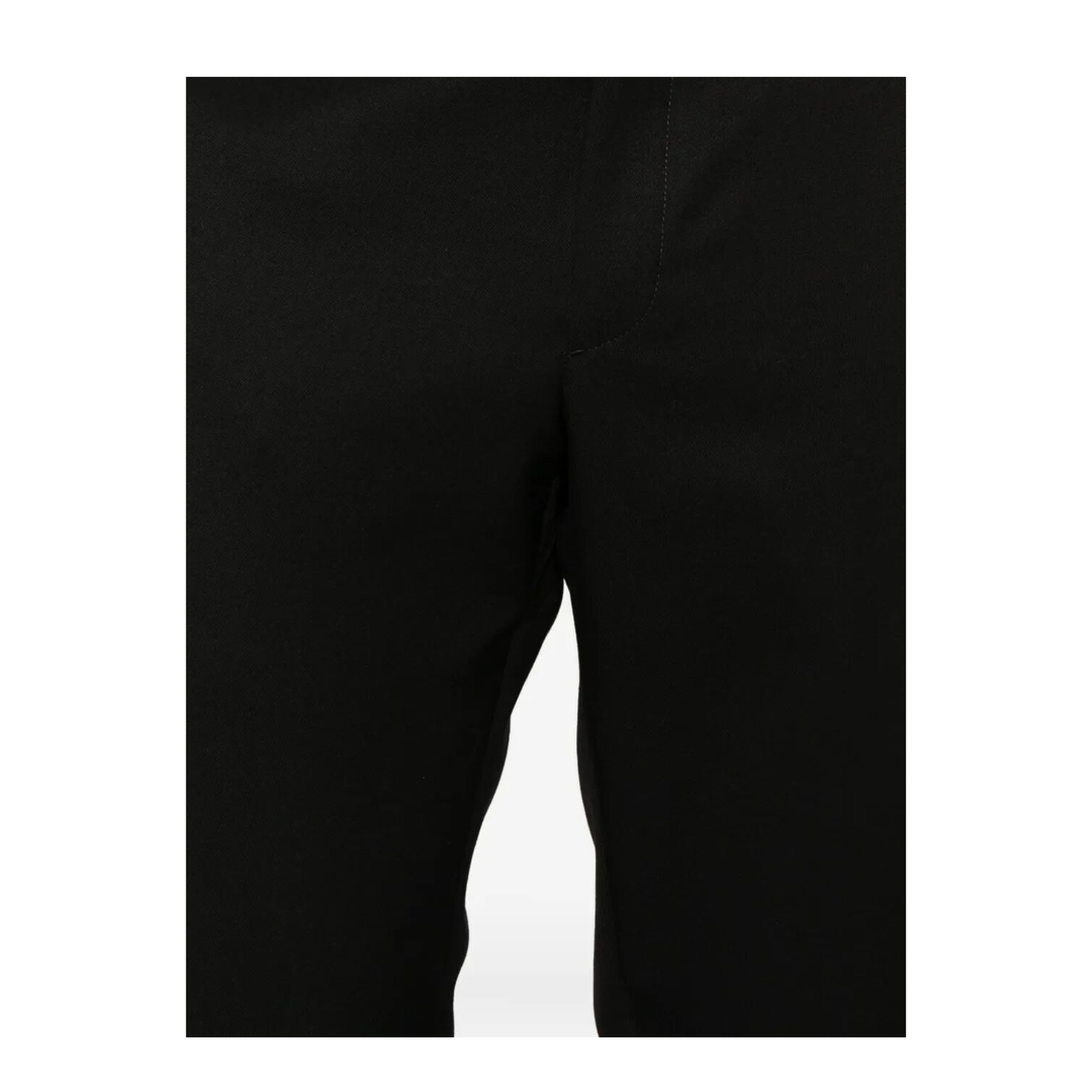 Straight Leg Wool Trousers - Image 3