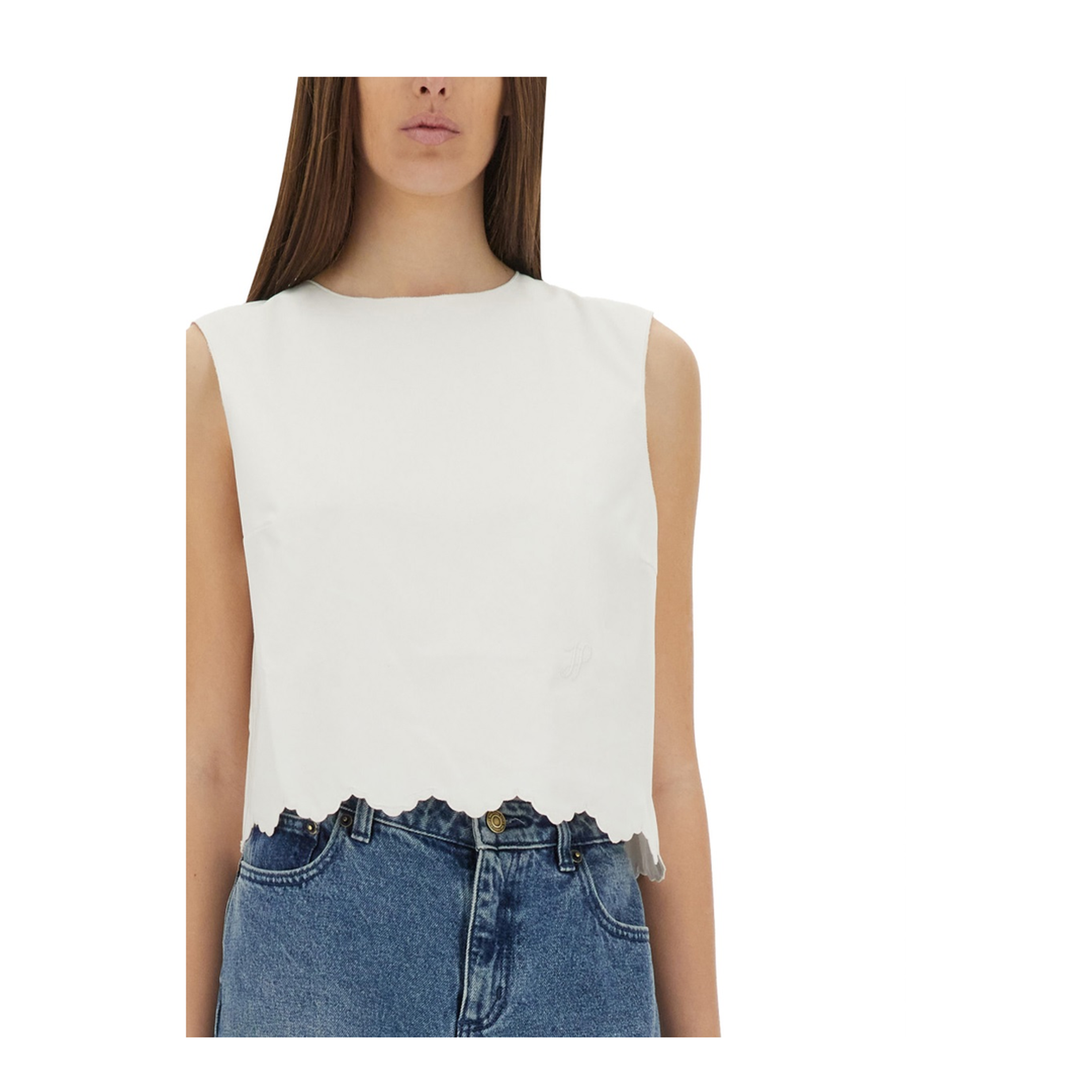 Short Poplin Top - Image 4