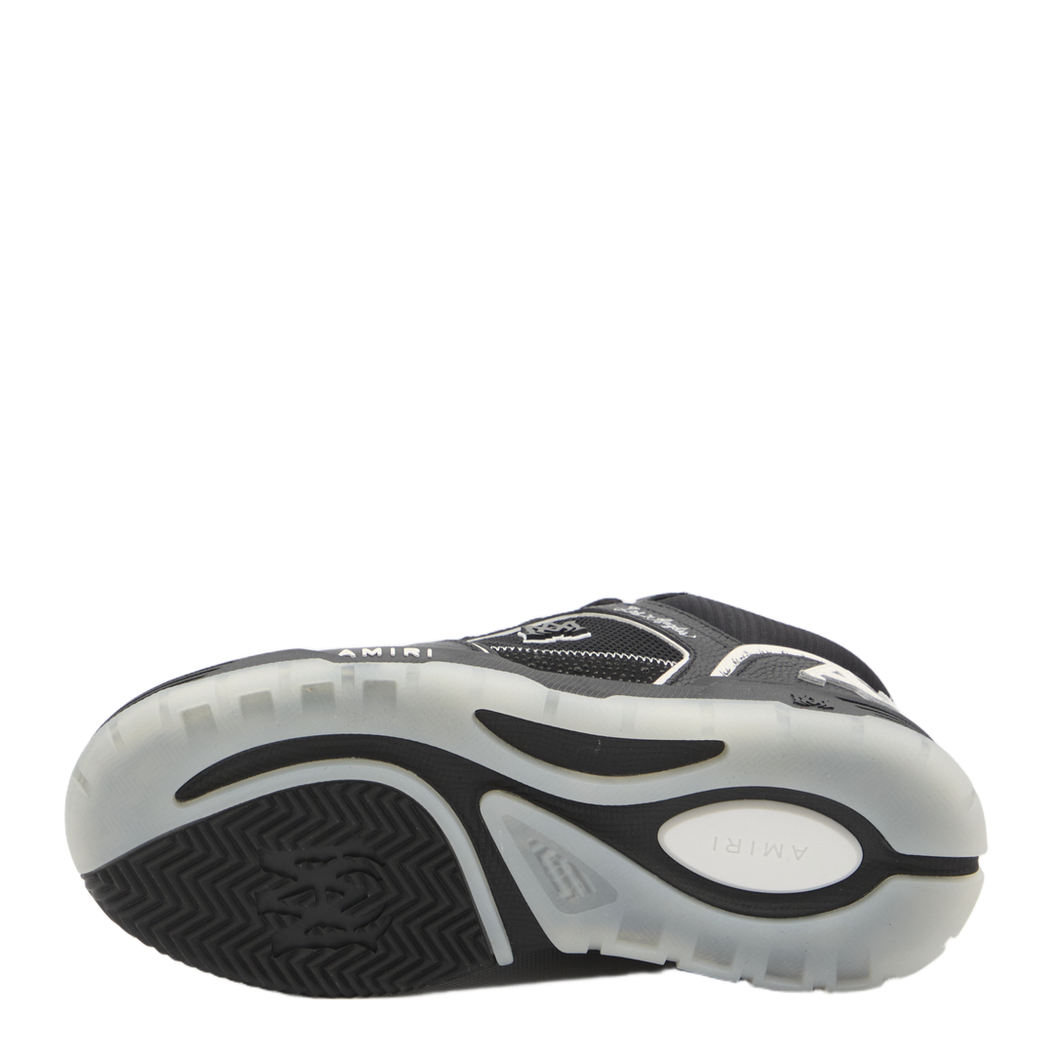 Leather Mesh Sneakers - Image 4