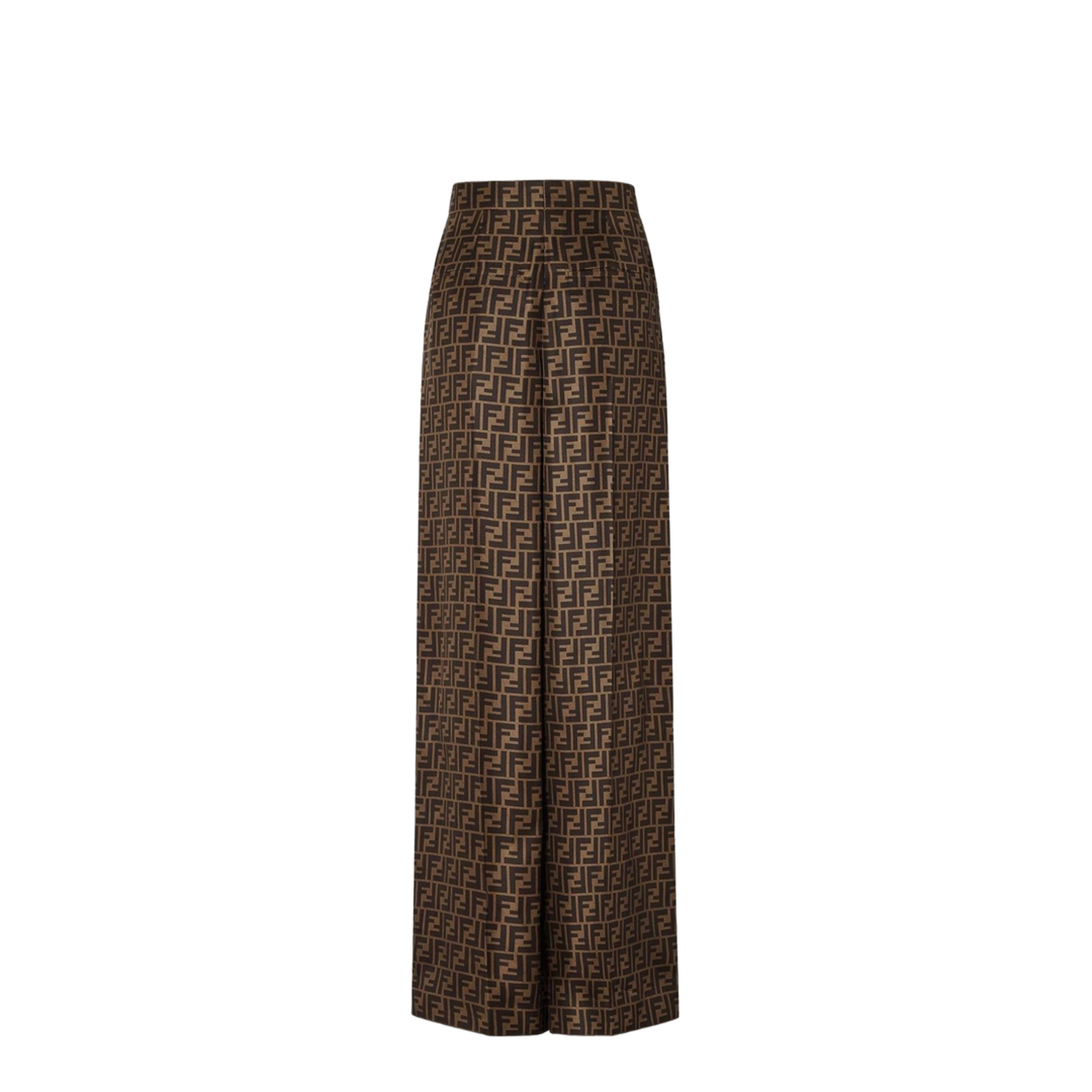 Trousers Silk Brown - Image 2