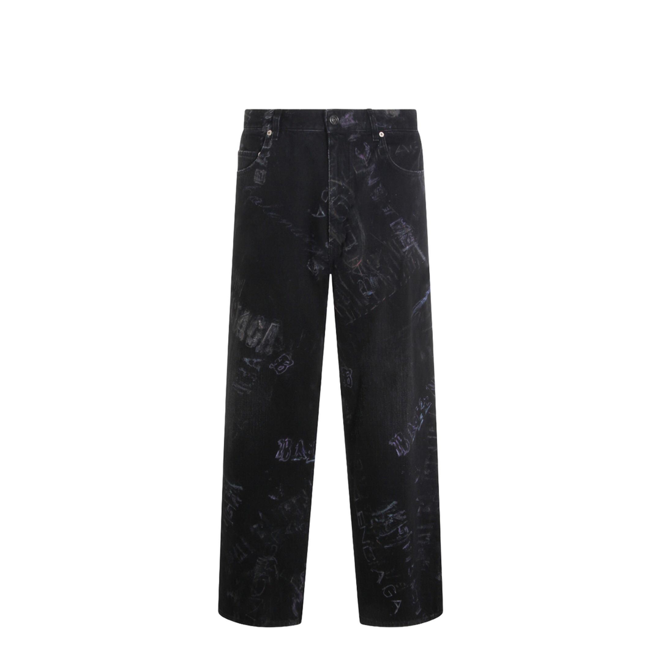 Wide-Leg Jeans - Image 1