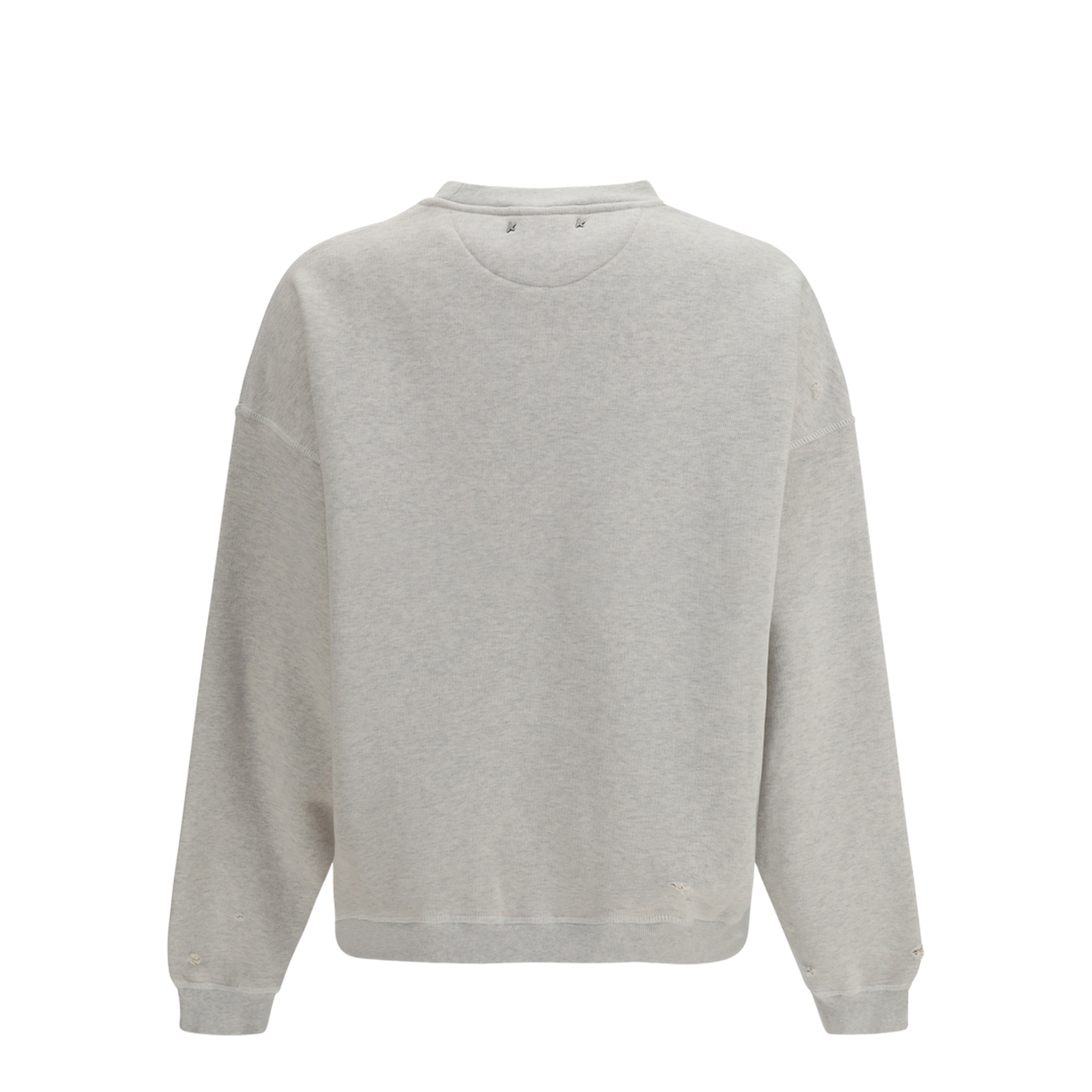 Sweatshirt Crewneck in Cotton with Contrasting Logo - Image 2