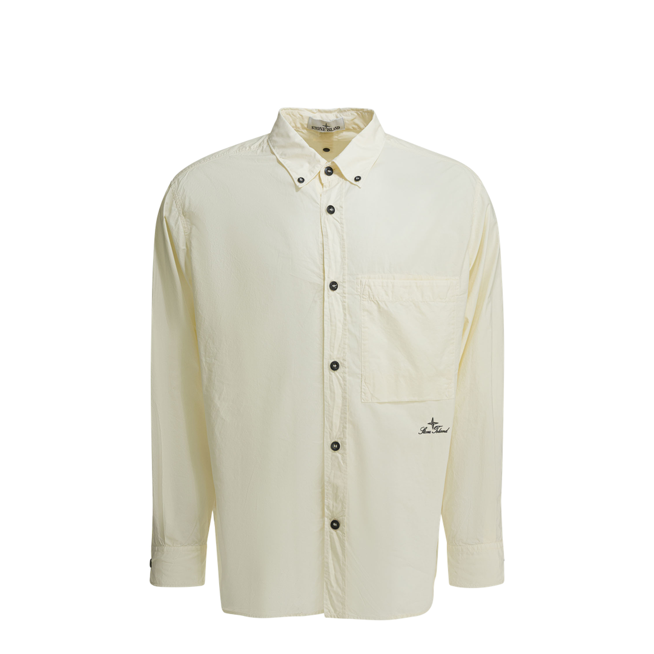 Cotton Shirt with Pocket - Image 1