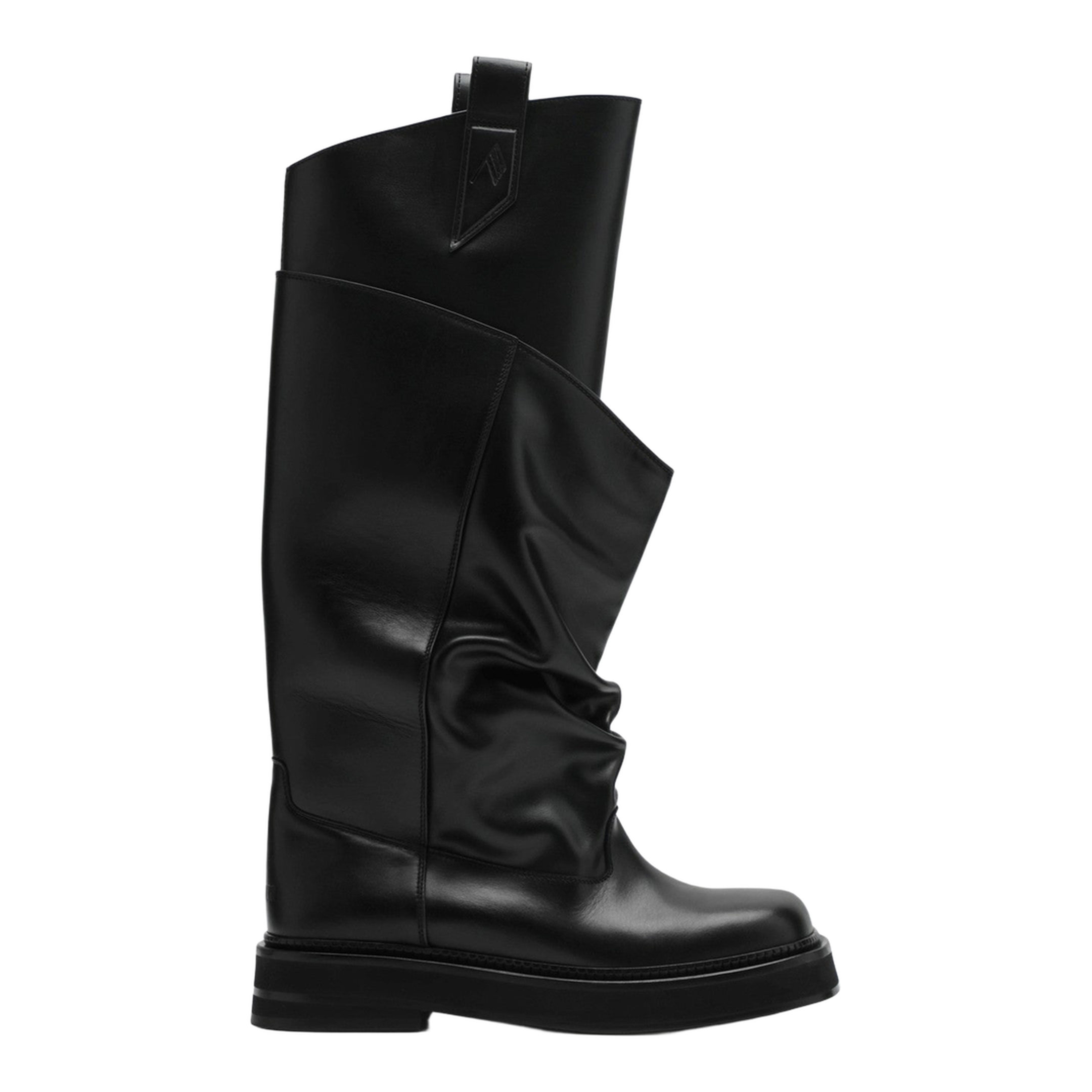 Black leather La Passeggiata boots - Image 1