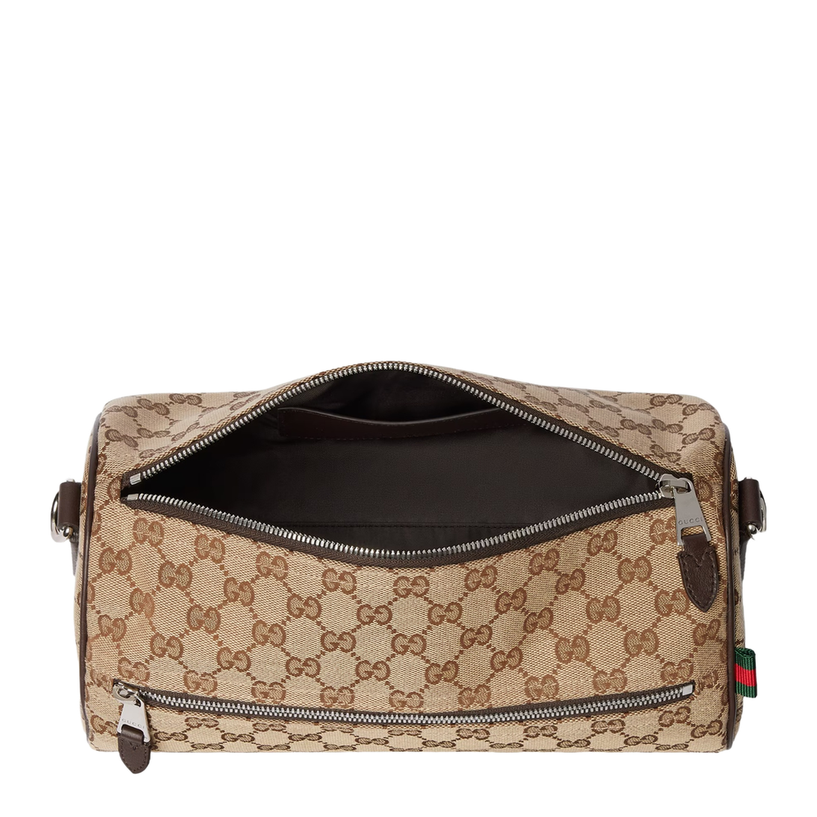 GG Canvas Small Cylinder Bag - Image 4