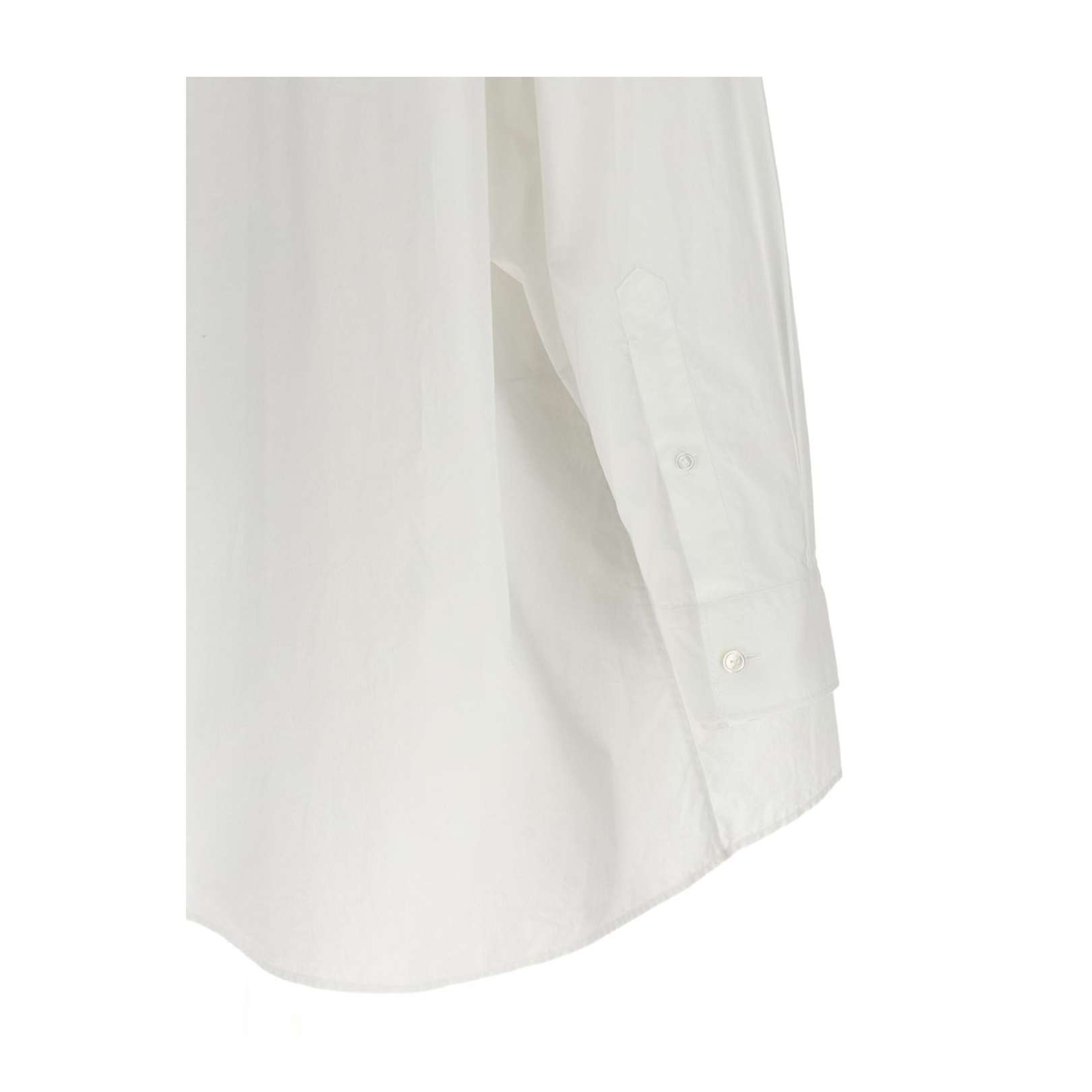 Victoria Shirt White in Cotton - Image 4