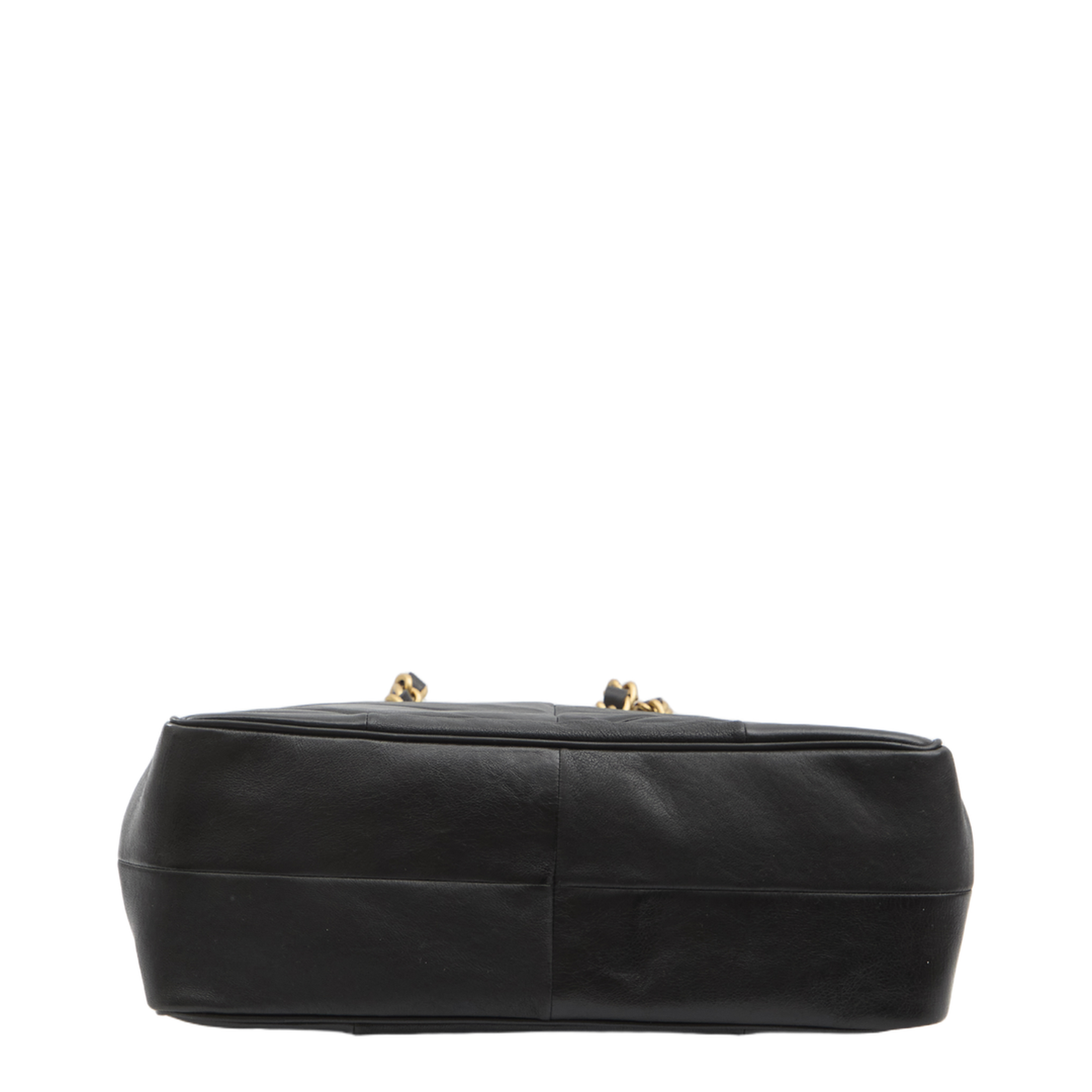 Laseine Medium Nappa Leather Shopping Bag - Black - Image 3