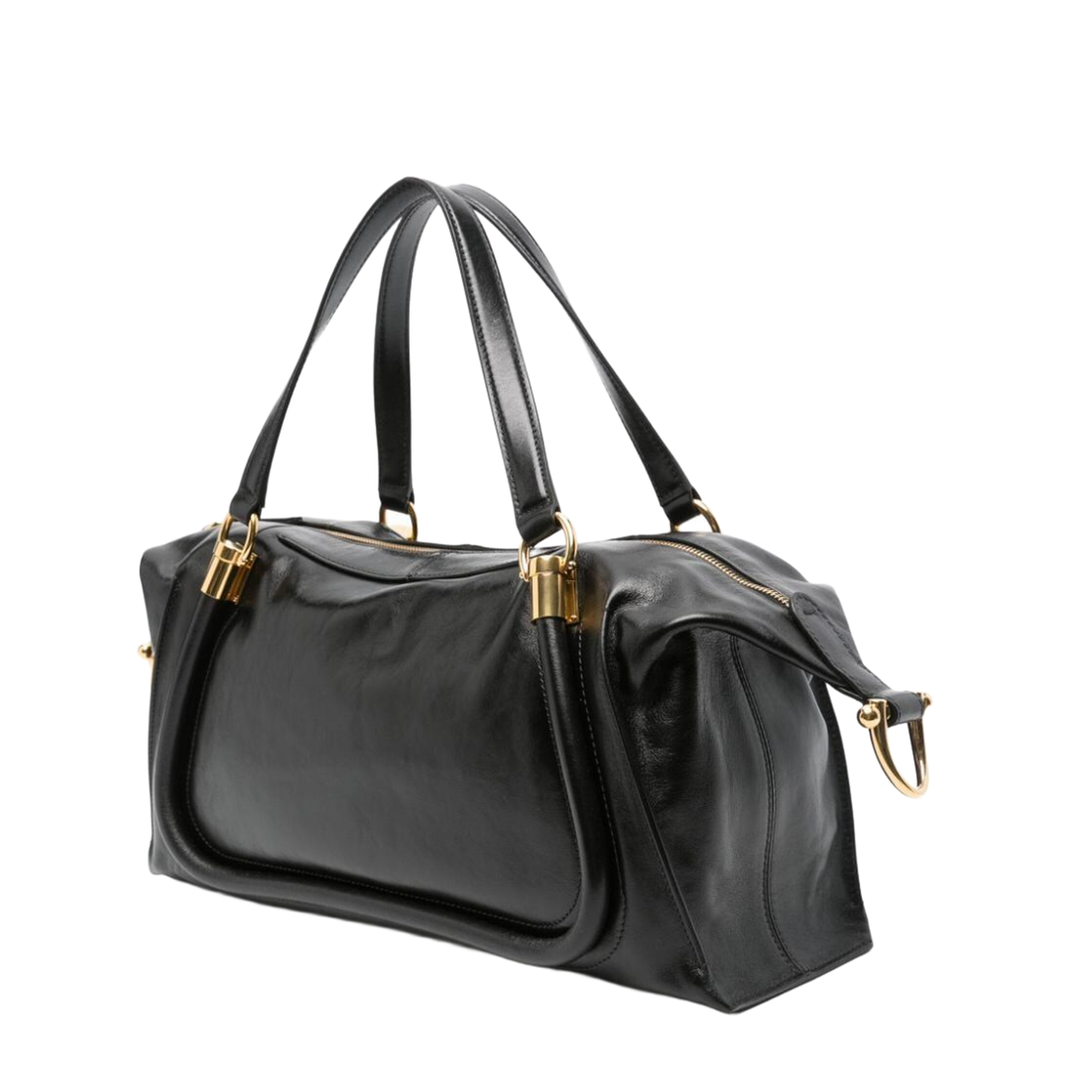 Paraty 24 Calf Leather Tote - Black - Image 3