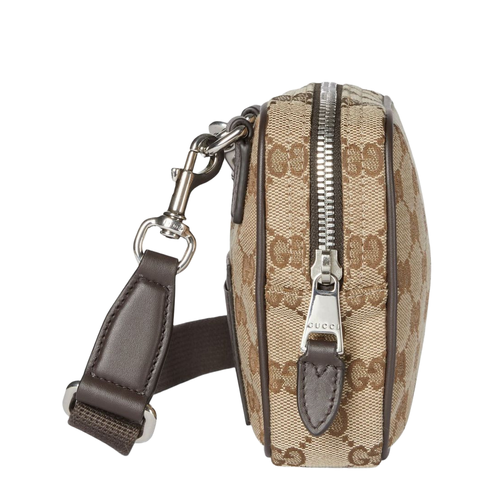 GG Canvas Mini Canvas Shoulder Bags - Beige - Image 3