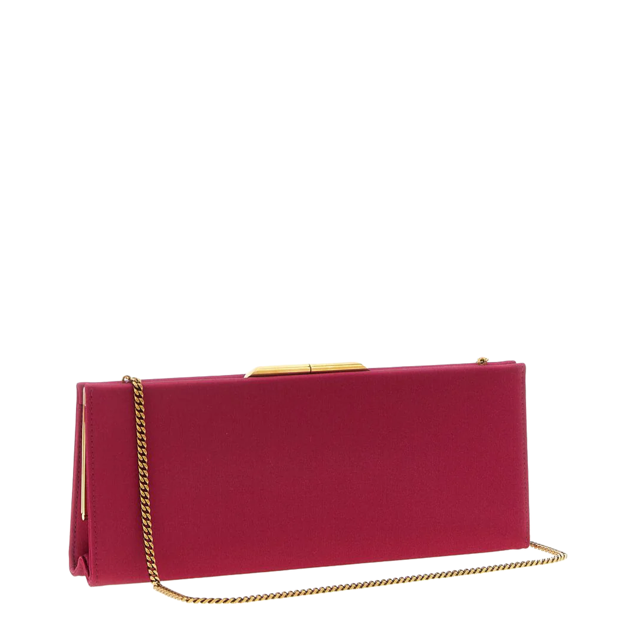 Midnight Piccola Clutch Satin Pink - Image 2