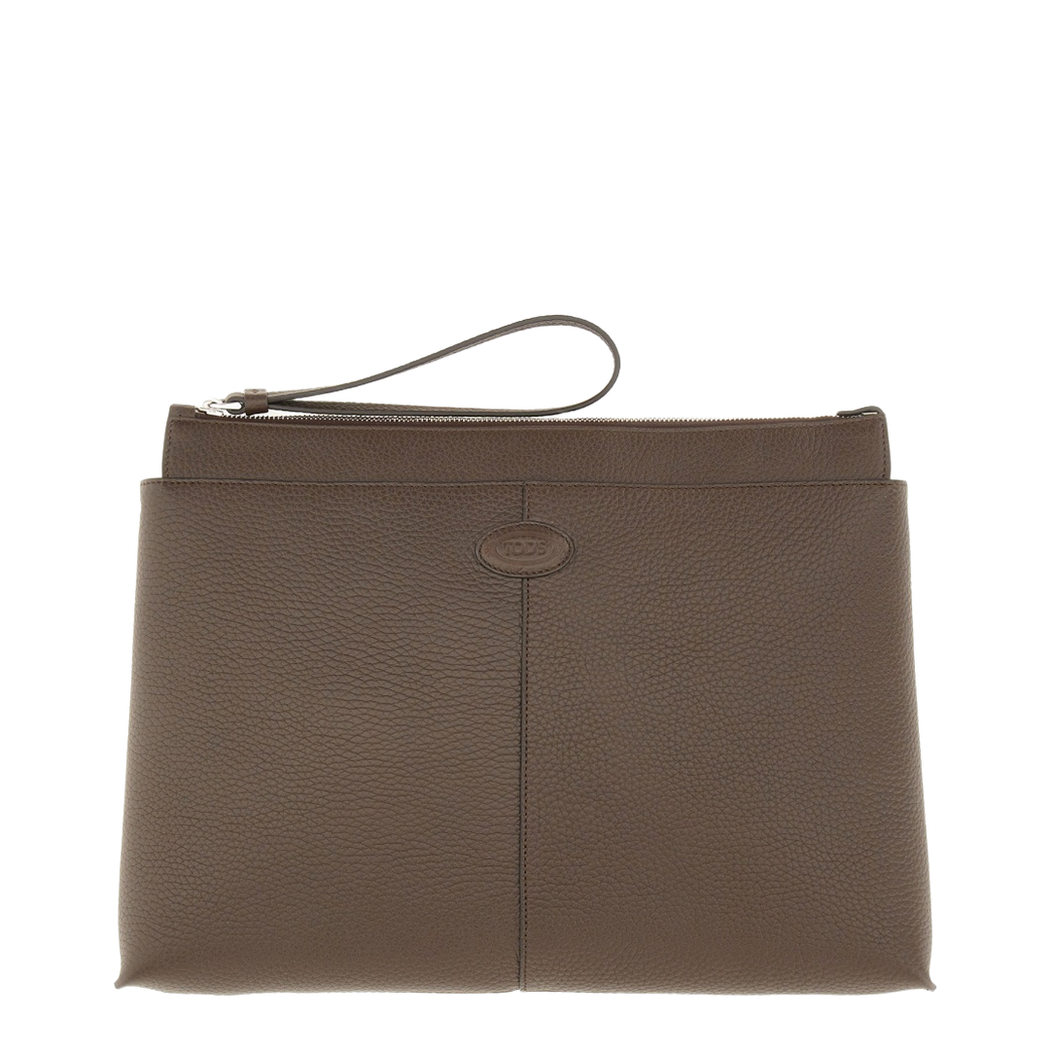 Medium Calfskin Document Holder - Brown - Image 1