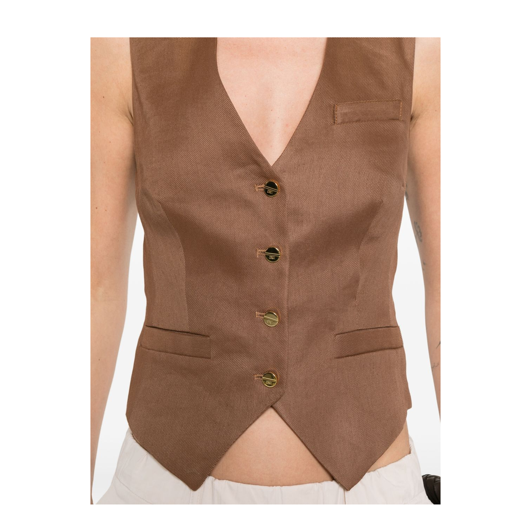 Sweaters Leather Brown - Image 2