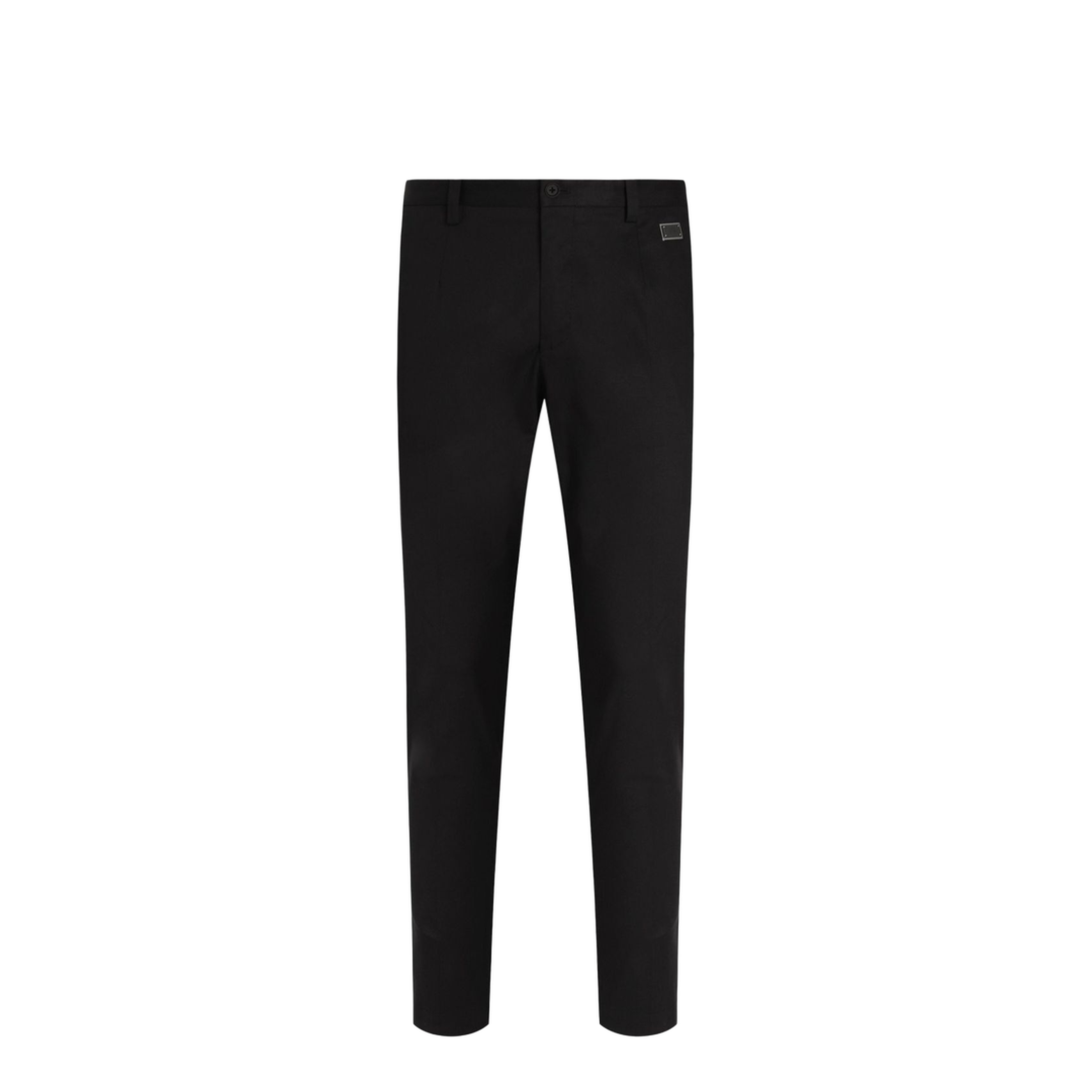 Tailored Cotton Trousers - Image 1