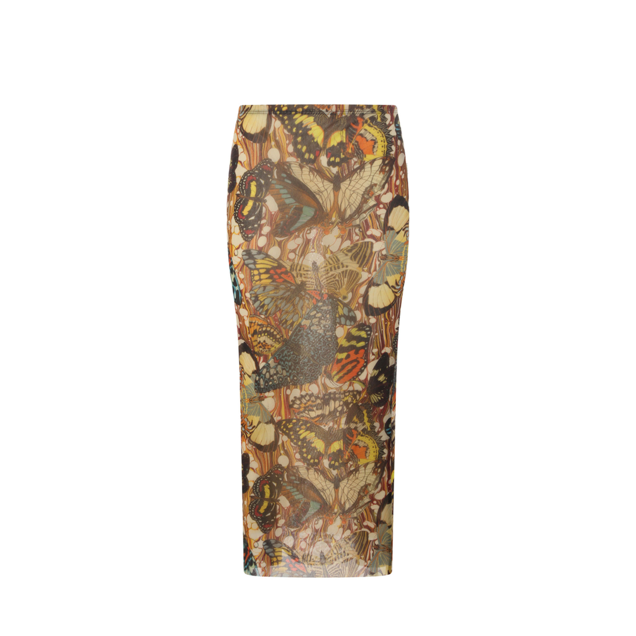 Long Skirt with Bow Tie Print - Image 1
