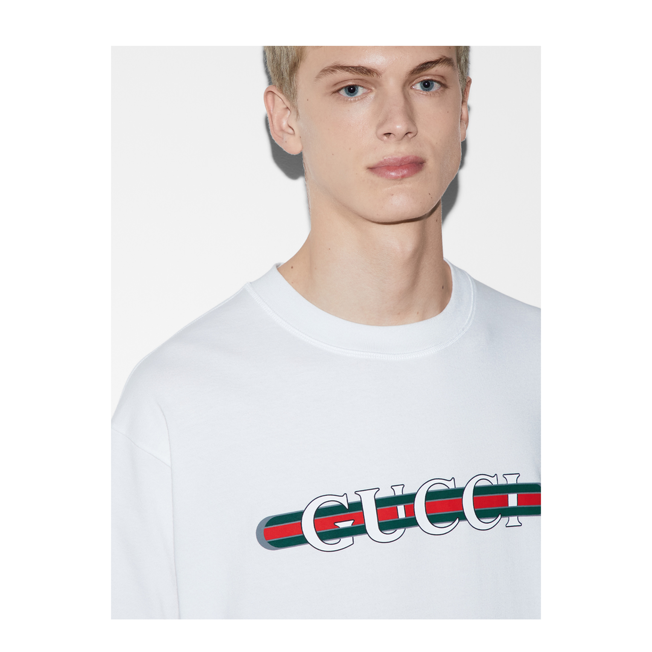 T-Shirt in Cotton with Logo Print - Image 4