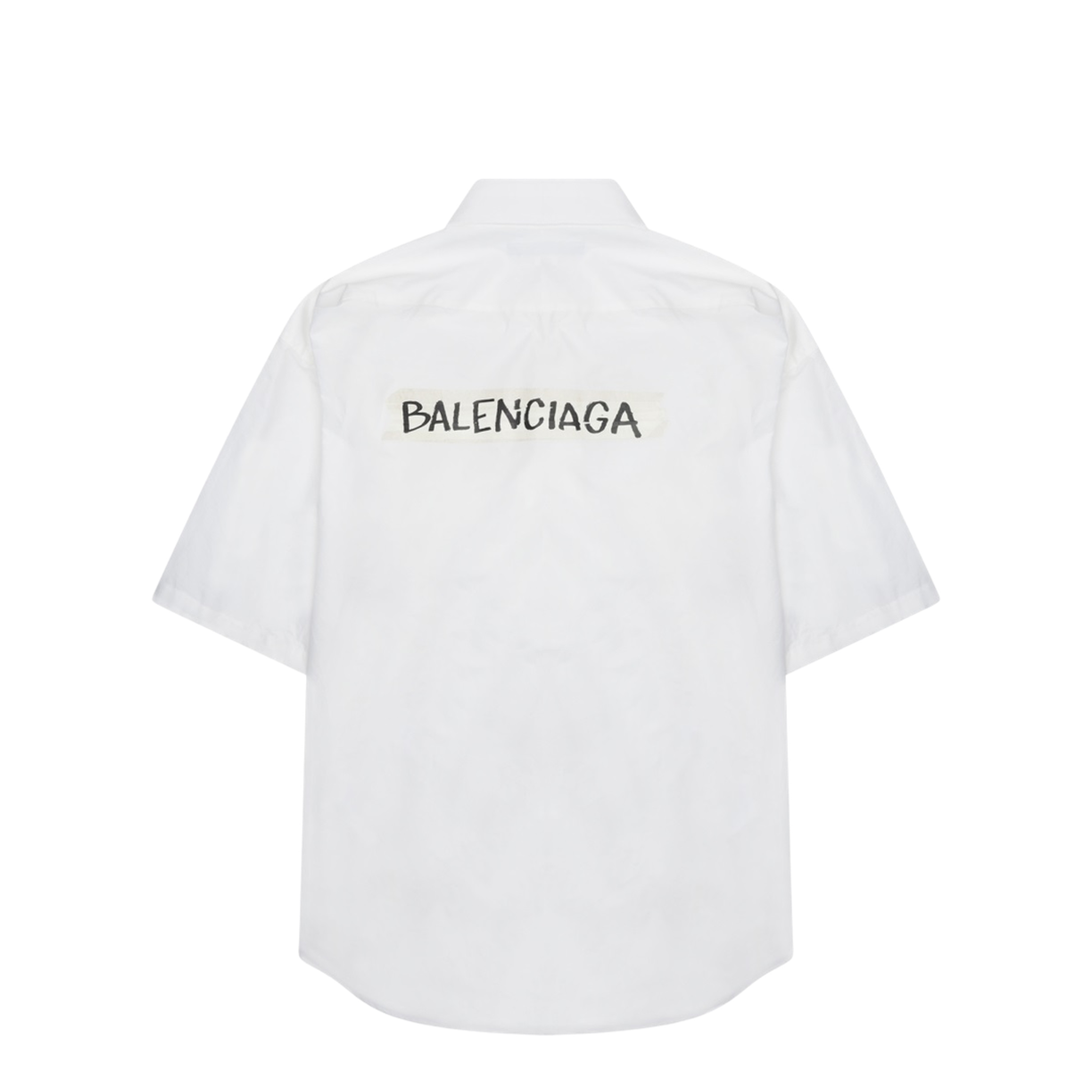 White Poplin Oversize Shirt - Image 2