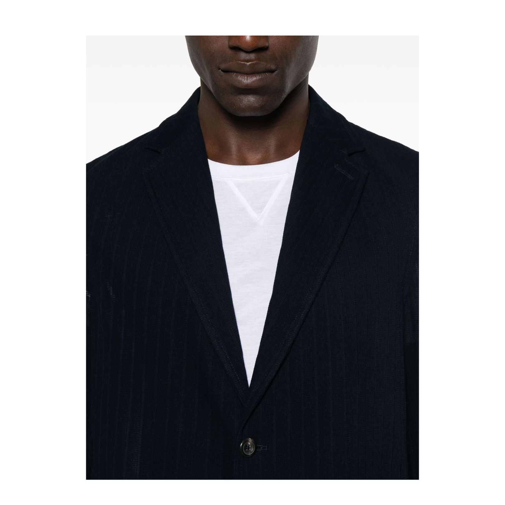 Cotton Single-Breasted Jacket - Image 4