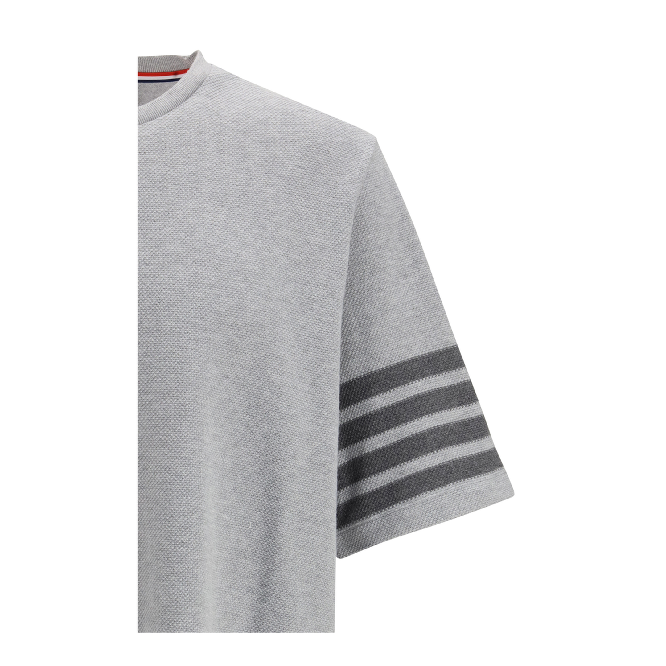 Textured Cotton Piqué T-Shirt - Image 3