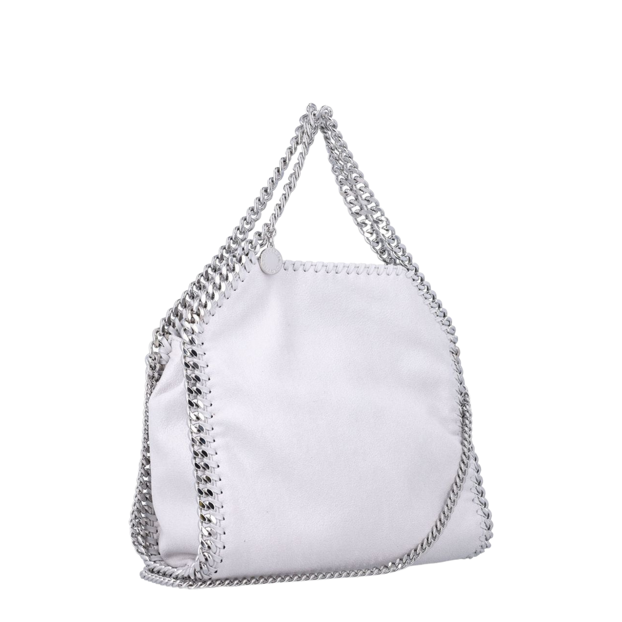 Falabella Mini Polyester Tote - Pearl Grey - Image 2