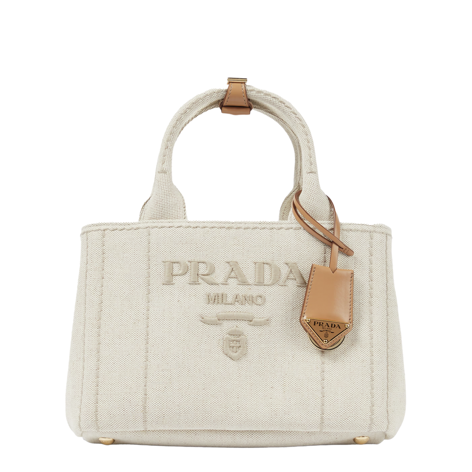 Sand Canvas Shopping Bag - Image 3