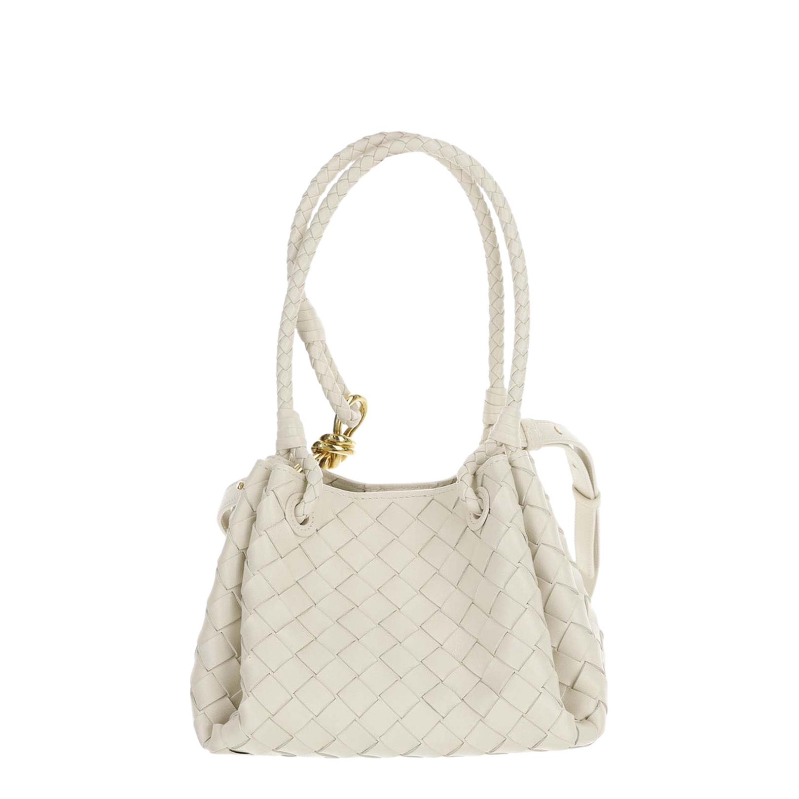 Parachute Small Lambskin Shoulder Bag - Sea Salt - Image 3