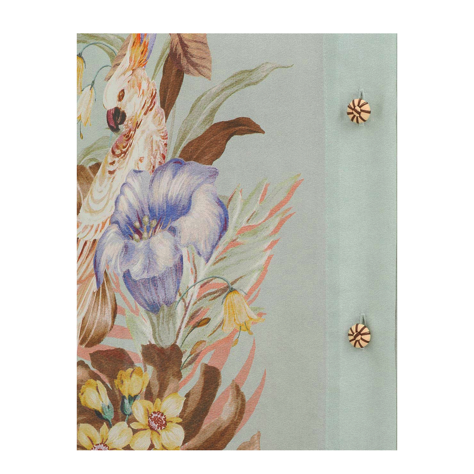Coco Printed Silk Shirt - Image 2