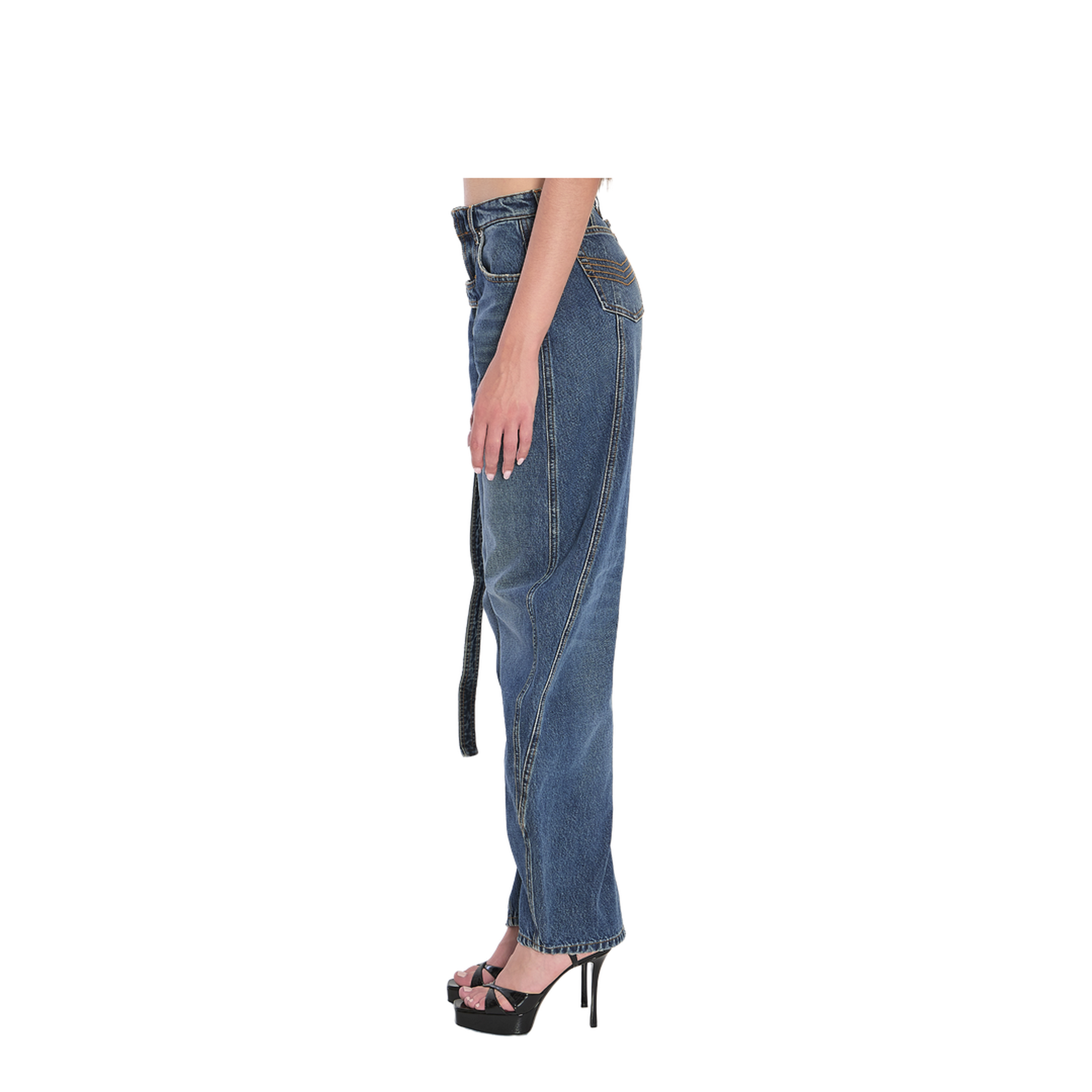 Strap jeans in denim - Image 3