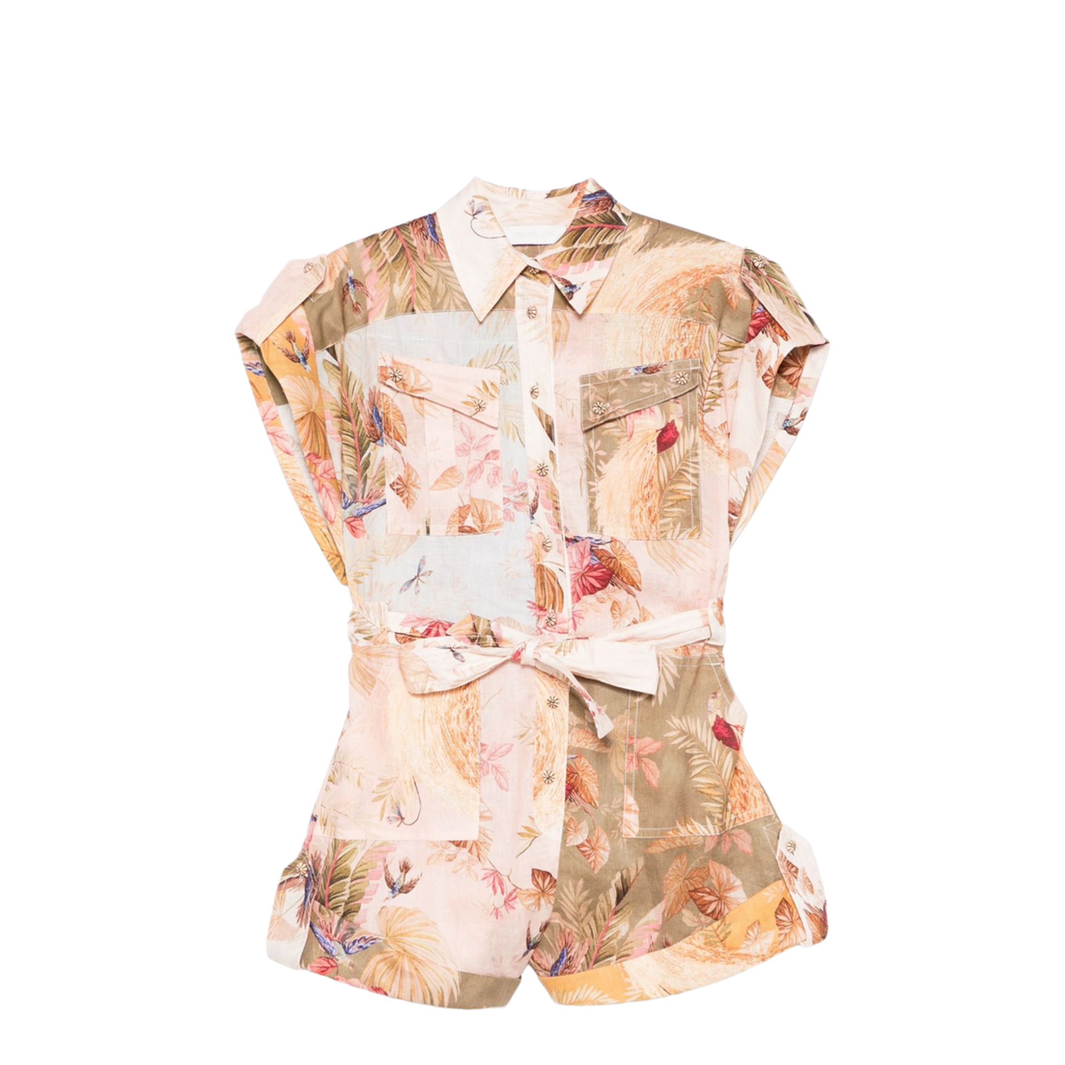 Ascension Linen Playsuit - Image 1