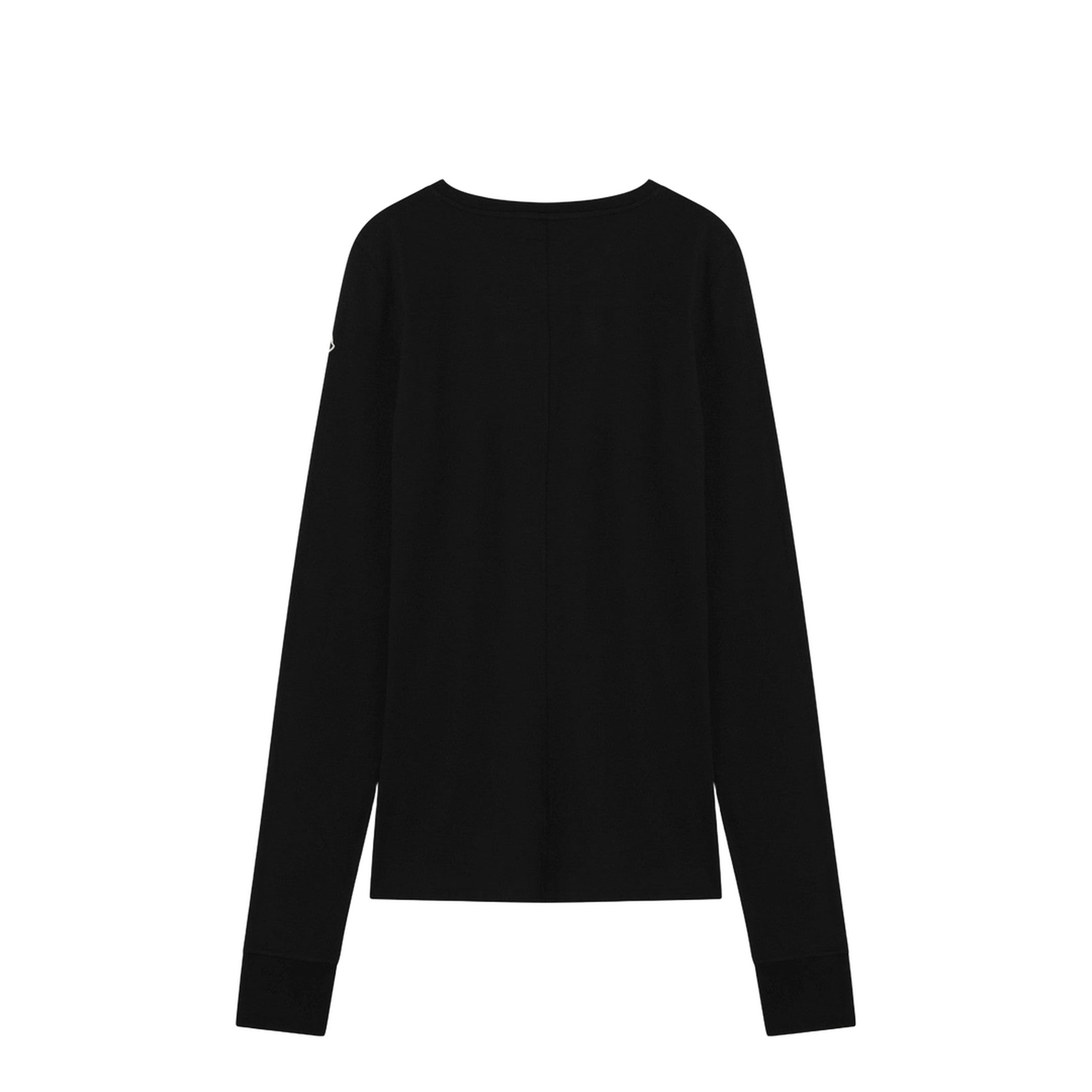 Black Cotton Sweater - Image 2