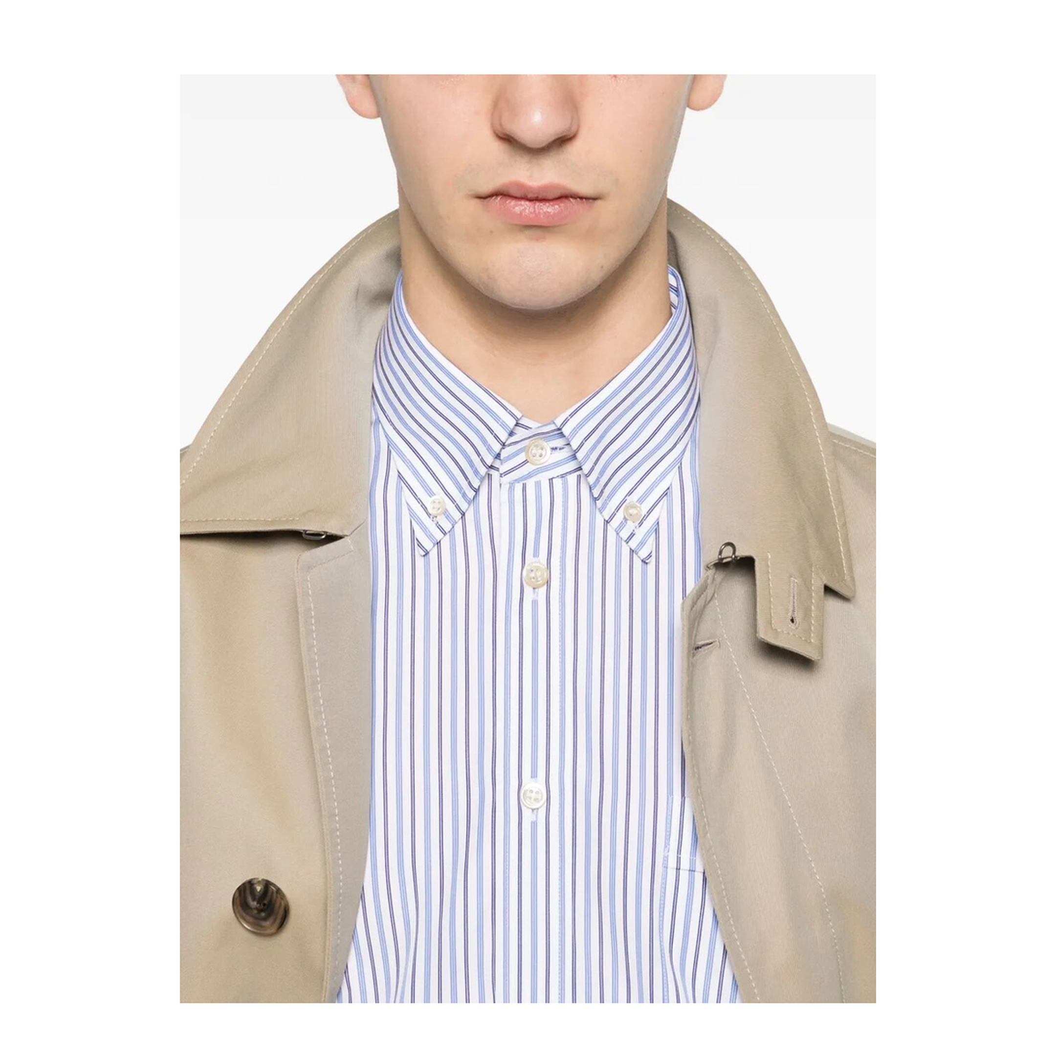 Striped Cotton Shirt - Image 5