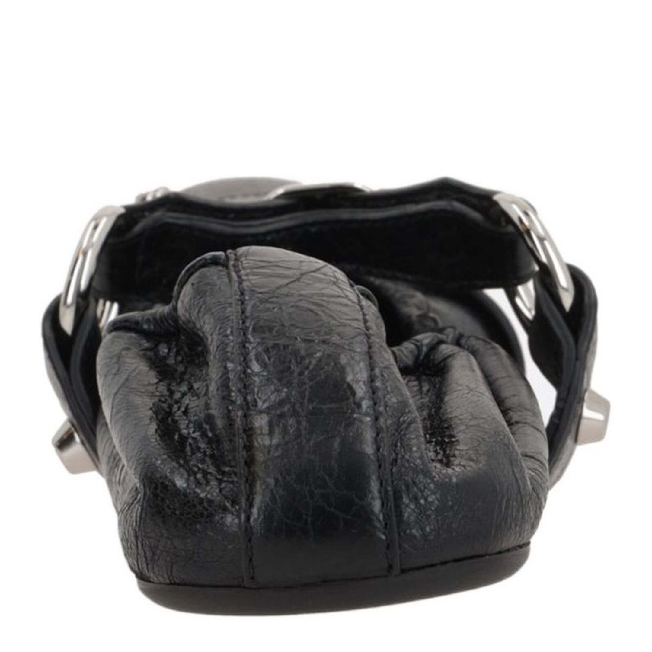 City Ballerina in Black/Silver - Image 2