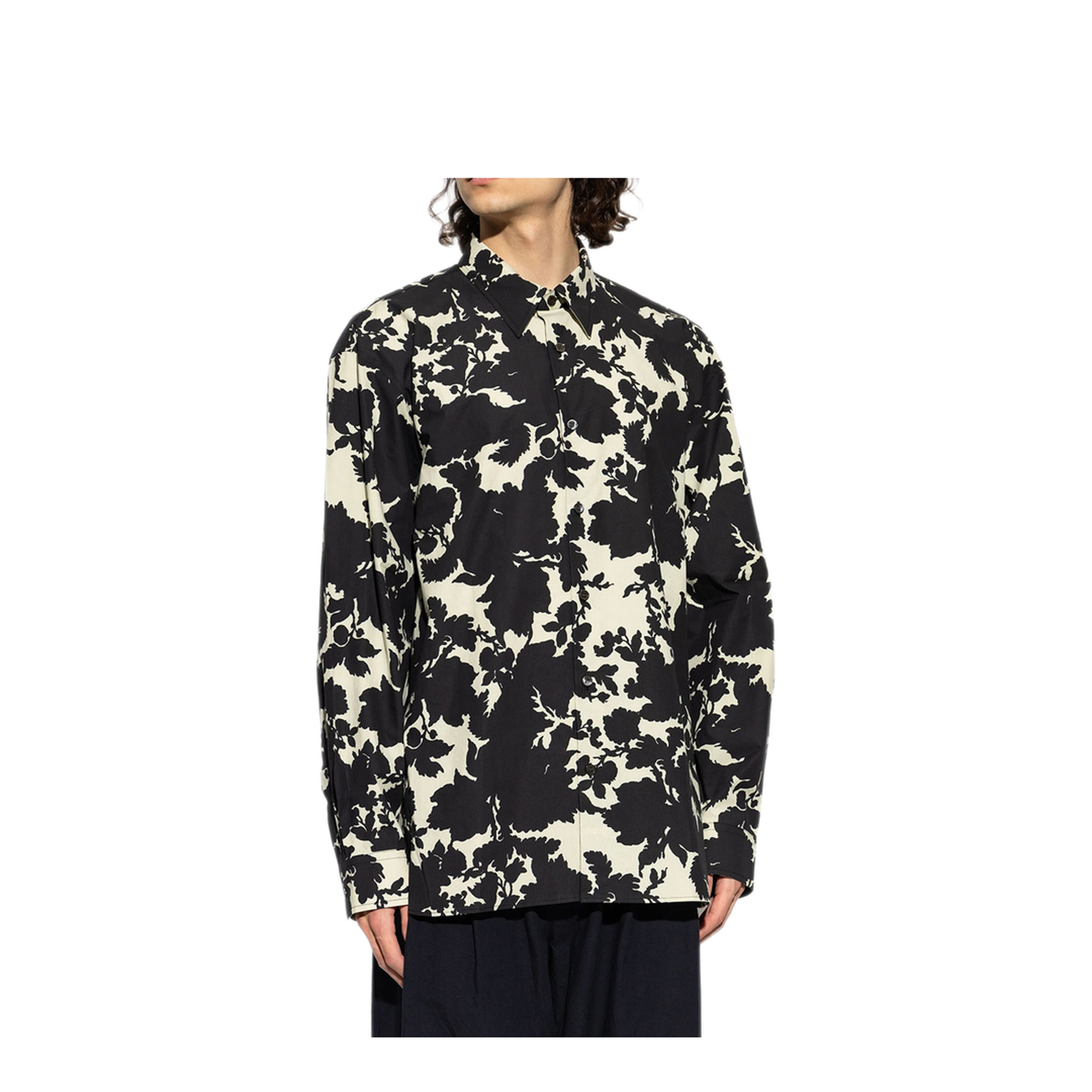 Croom Patterned Cotton Shirt - Image 4