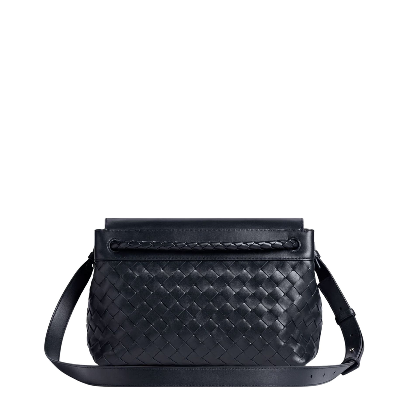 Andiamo Small Leather Messenger Bag Nocturnal - Image 2