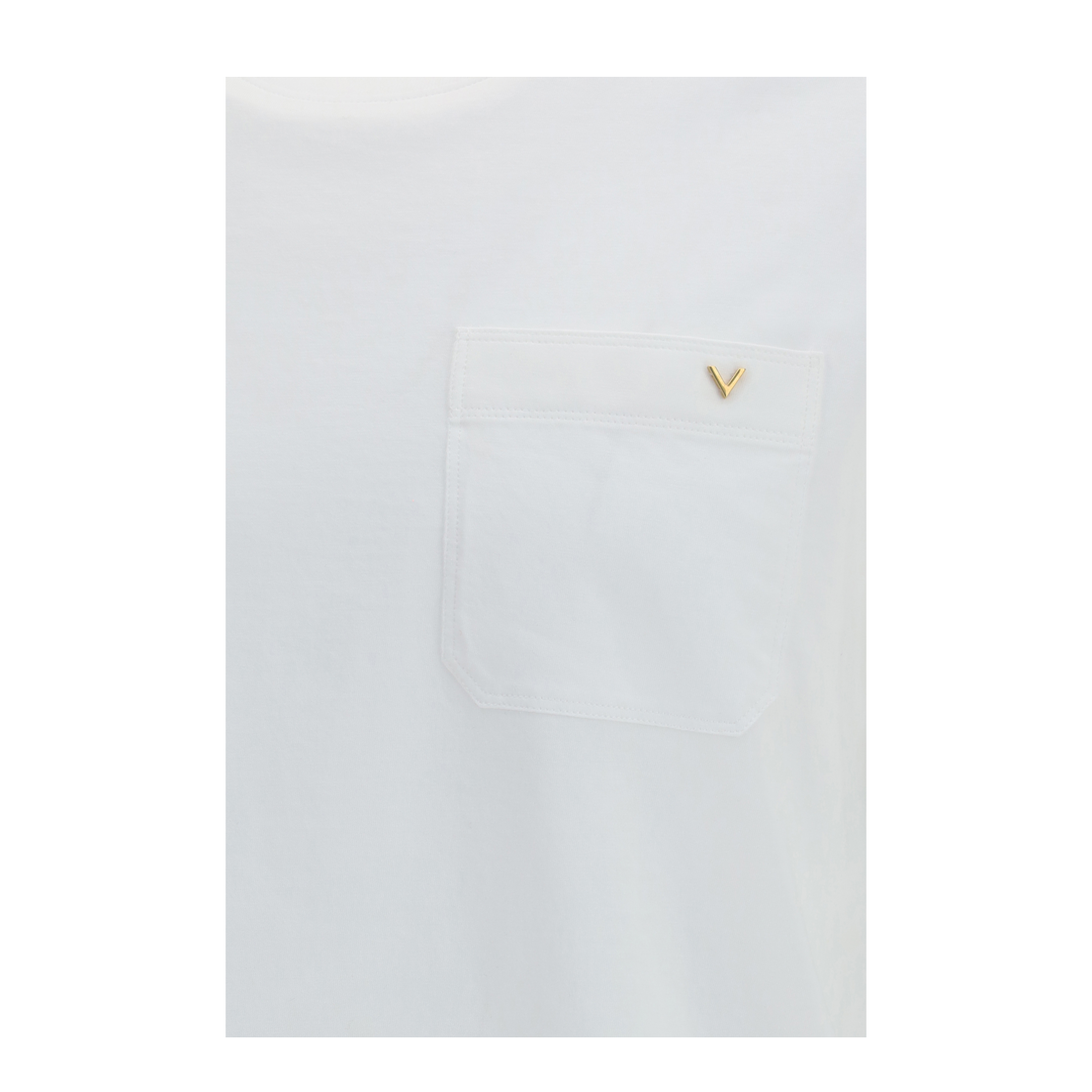 Cotton T-shirt with VGold - Image 3