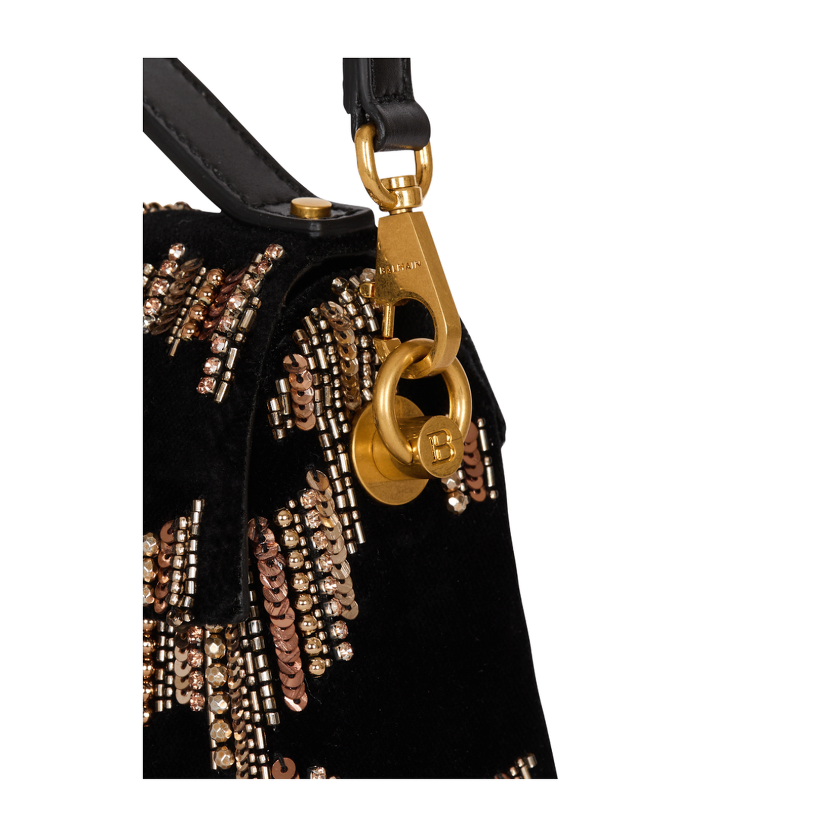 B-Buzz Dynasty Bag in Embroidered Velvet - Image 5