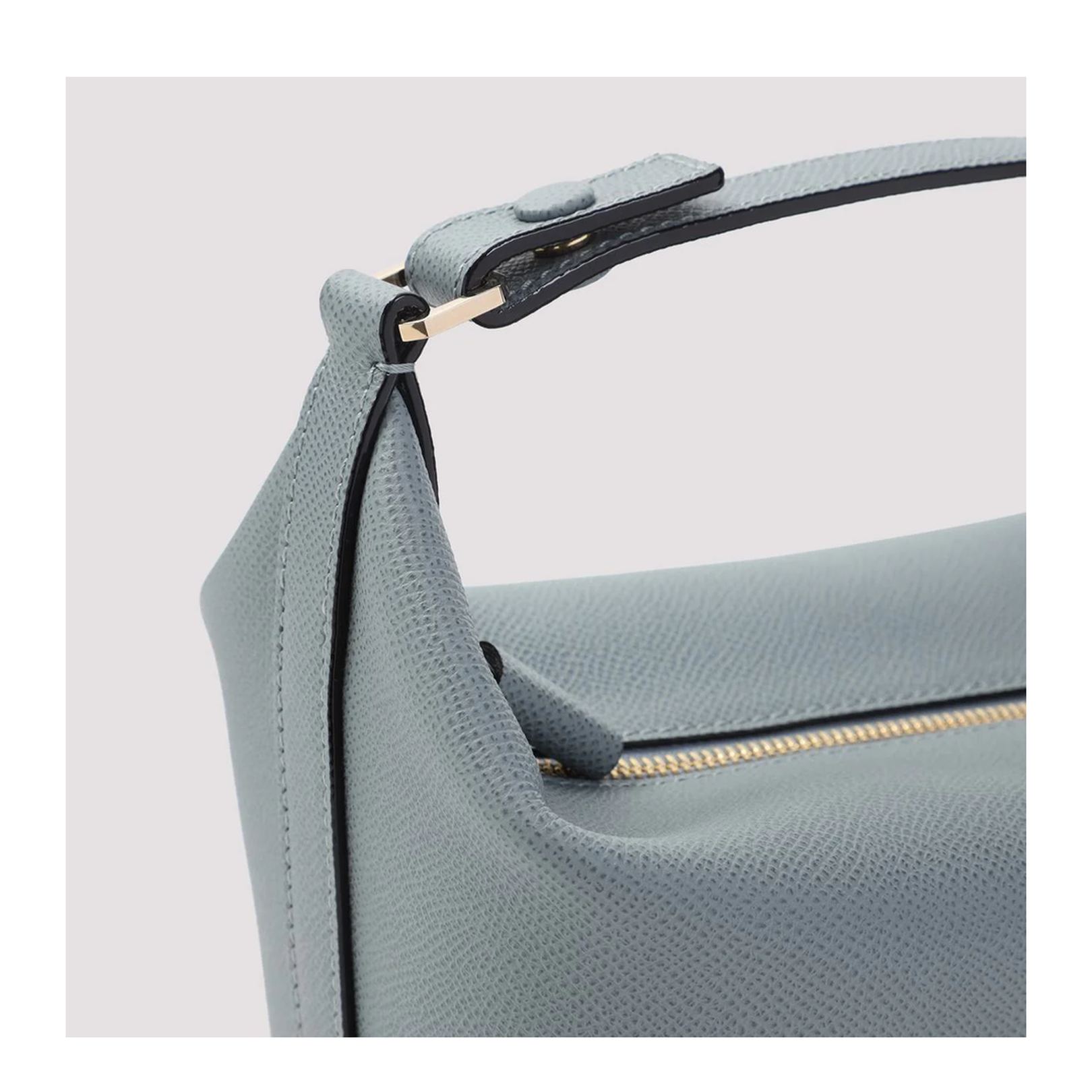 Mochi Mini Calf Leather Handbag - Pergamena White - Image 3