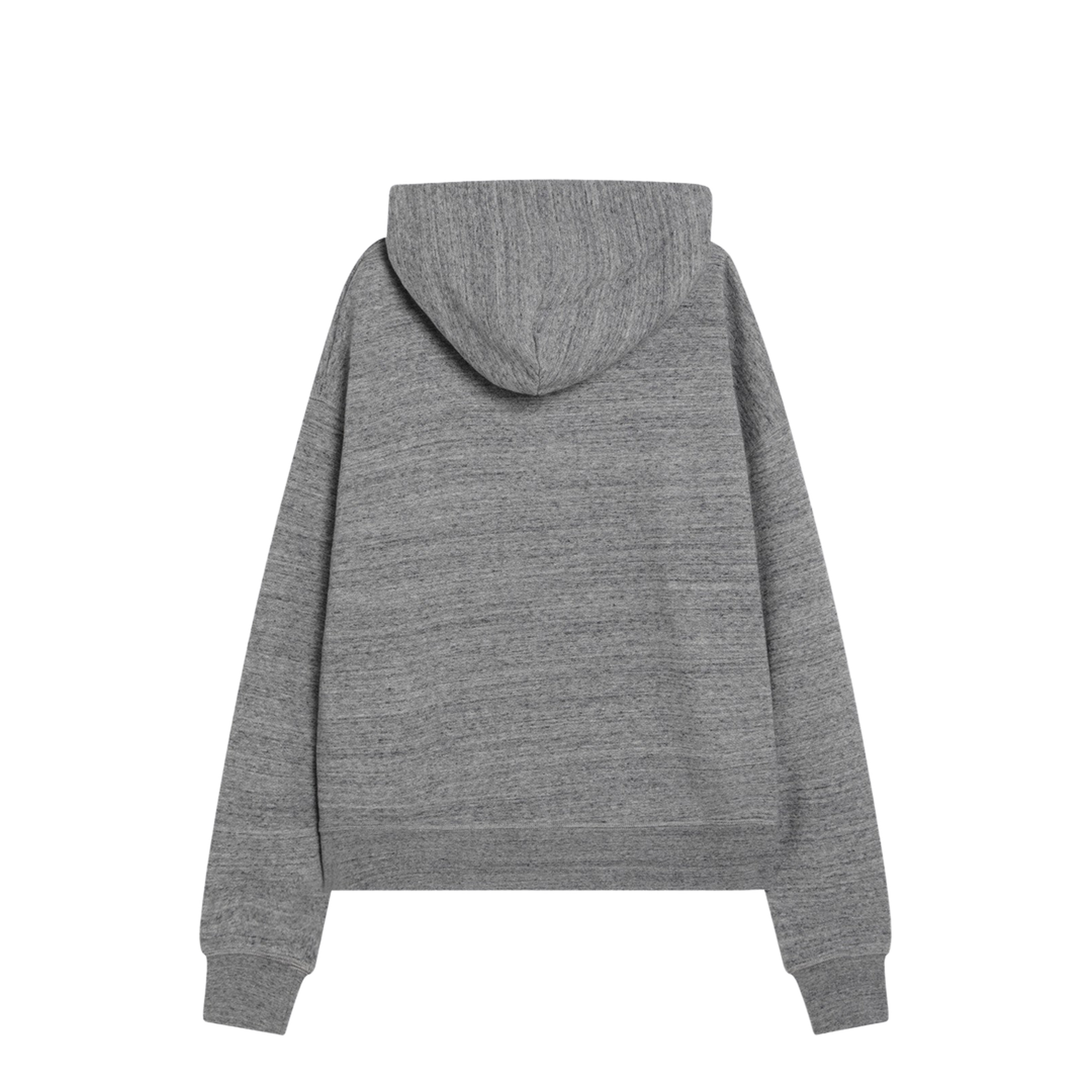 Grey Cotton Sweatshirt with Logo - Image 2
