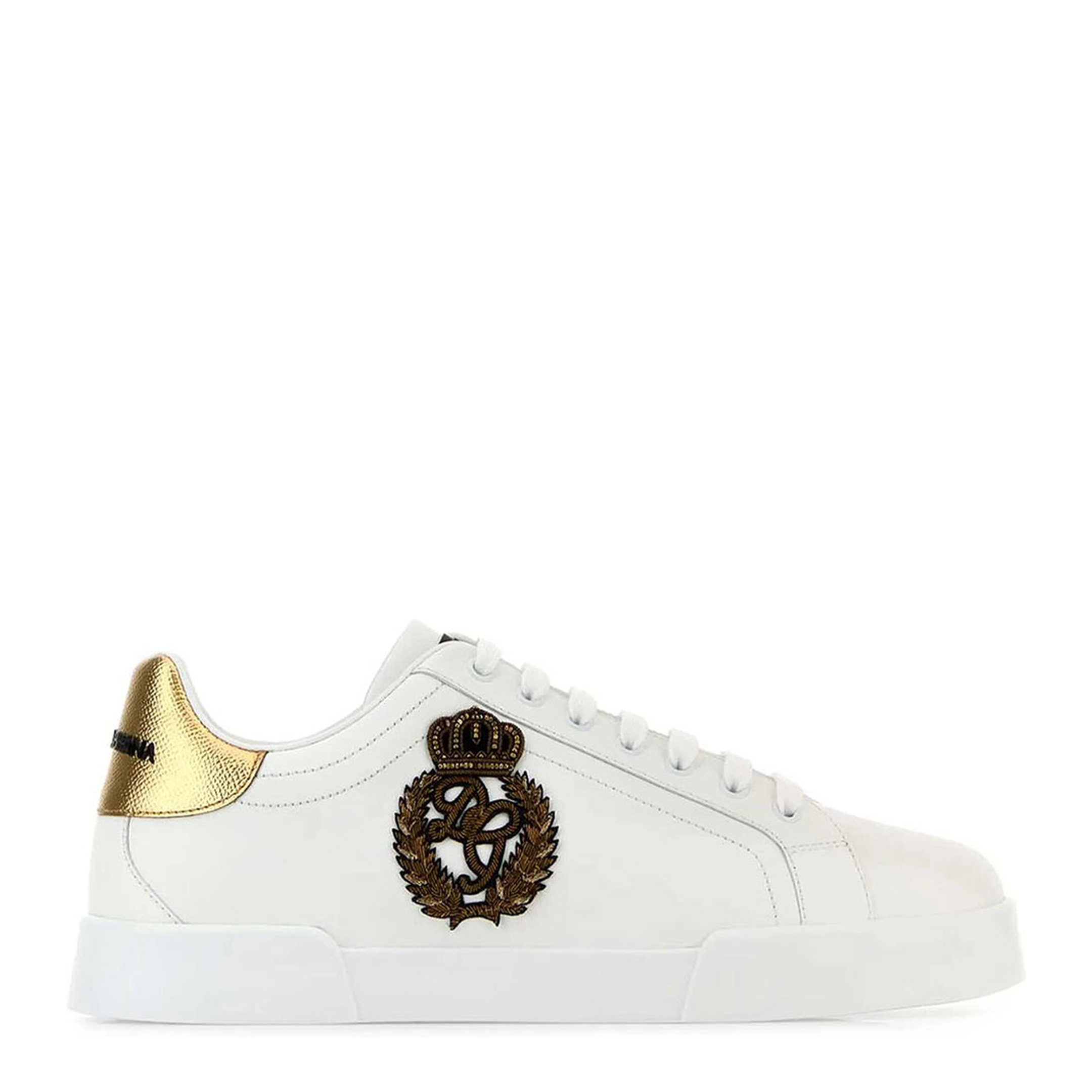 Portofino Sneakers In Nappa Leather With Crown Patch - Image 1