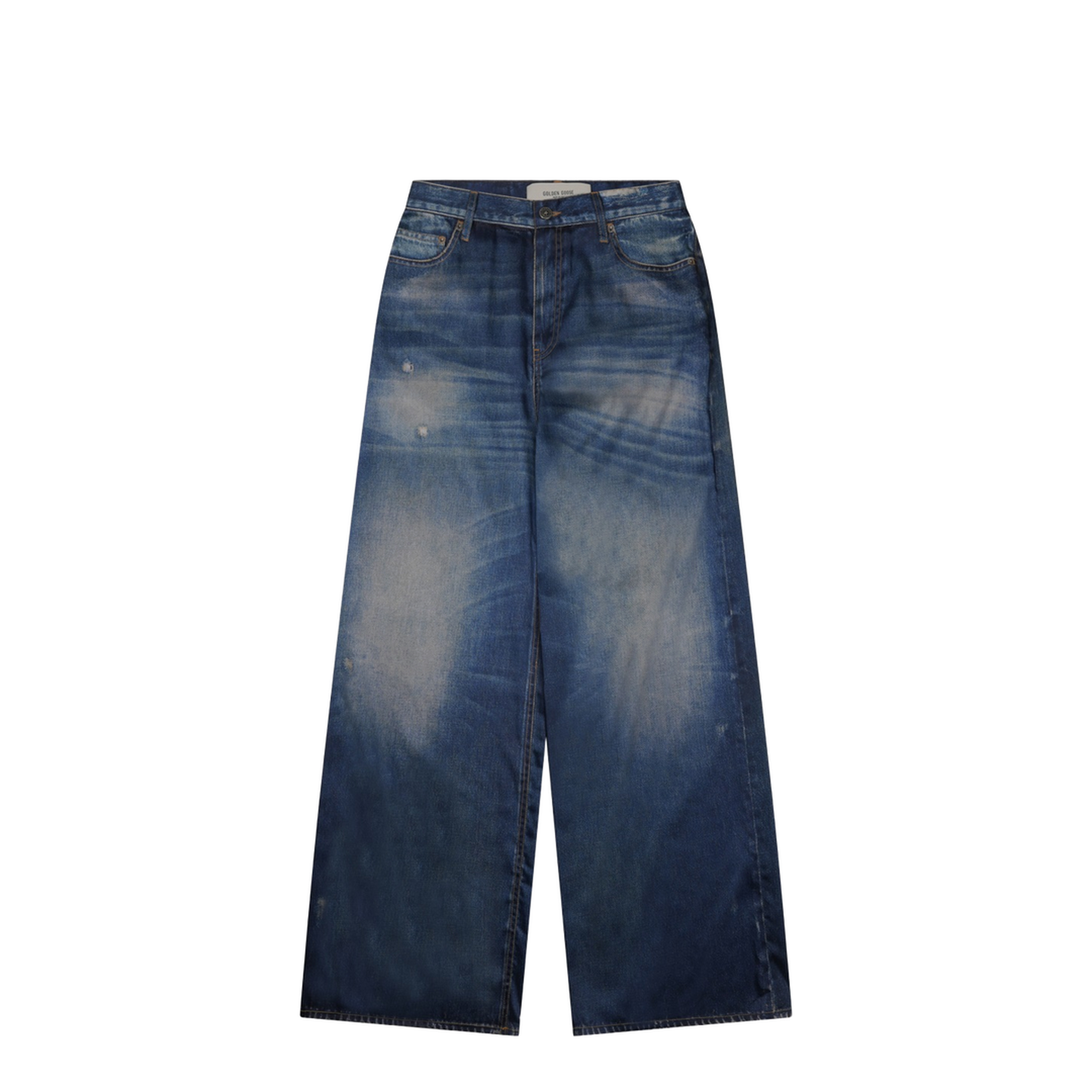 Printed Pants Jeans Effect - Image 1