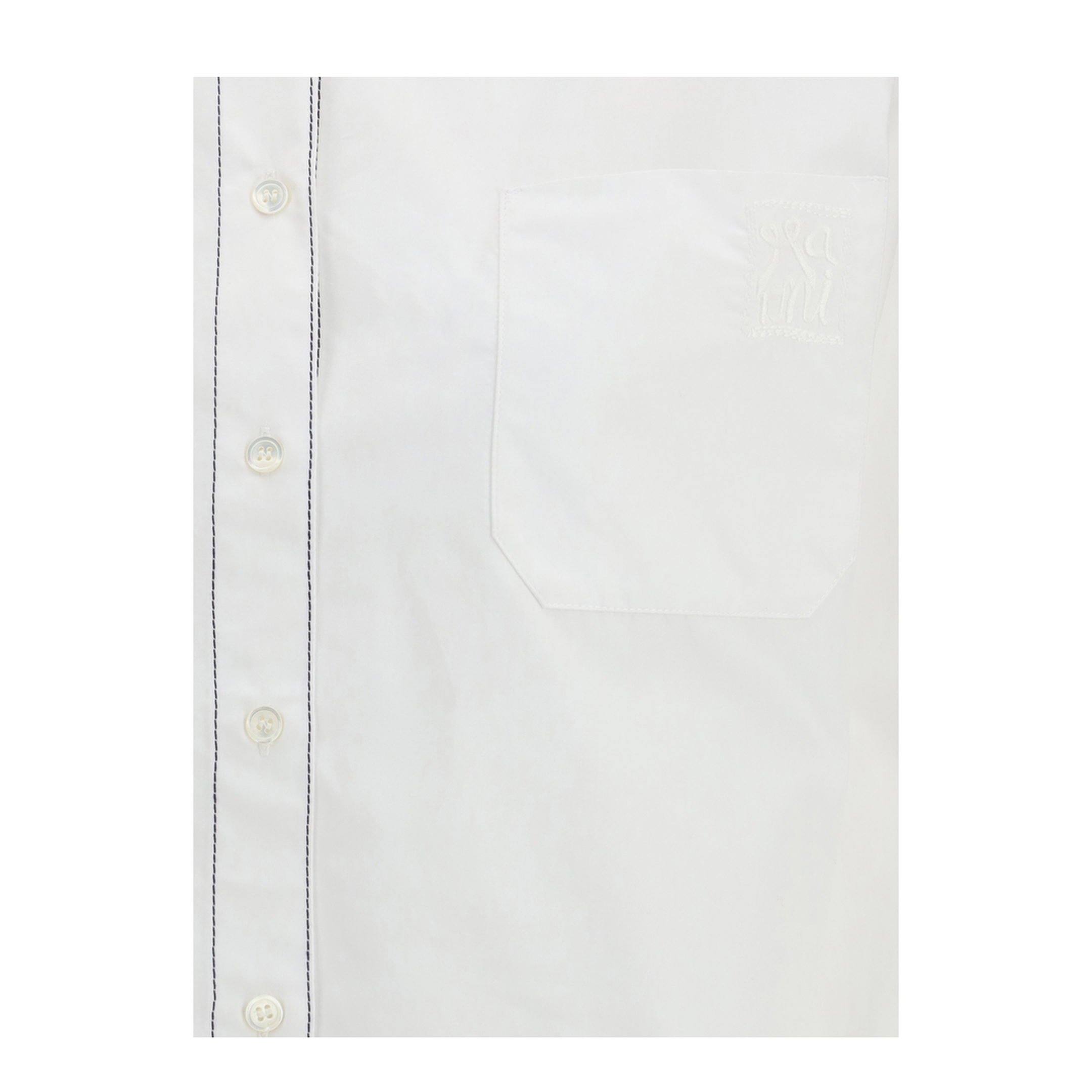 Cropped Long-Sleeve Shirt - Image 3
