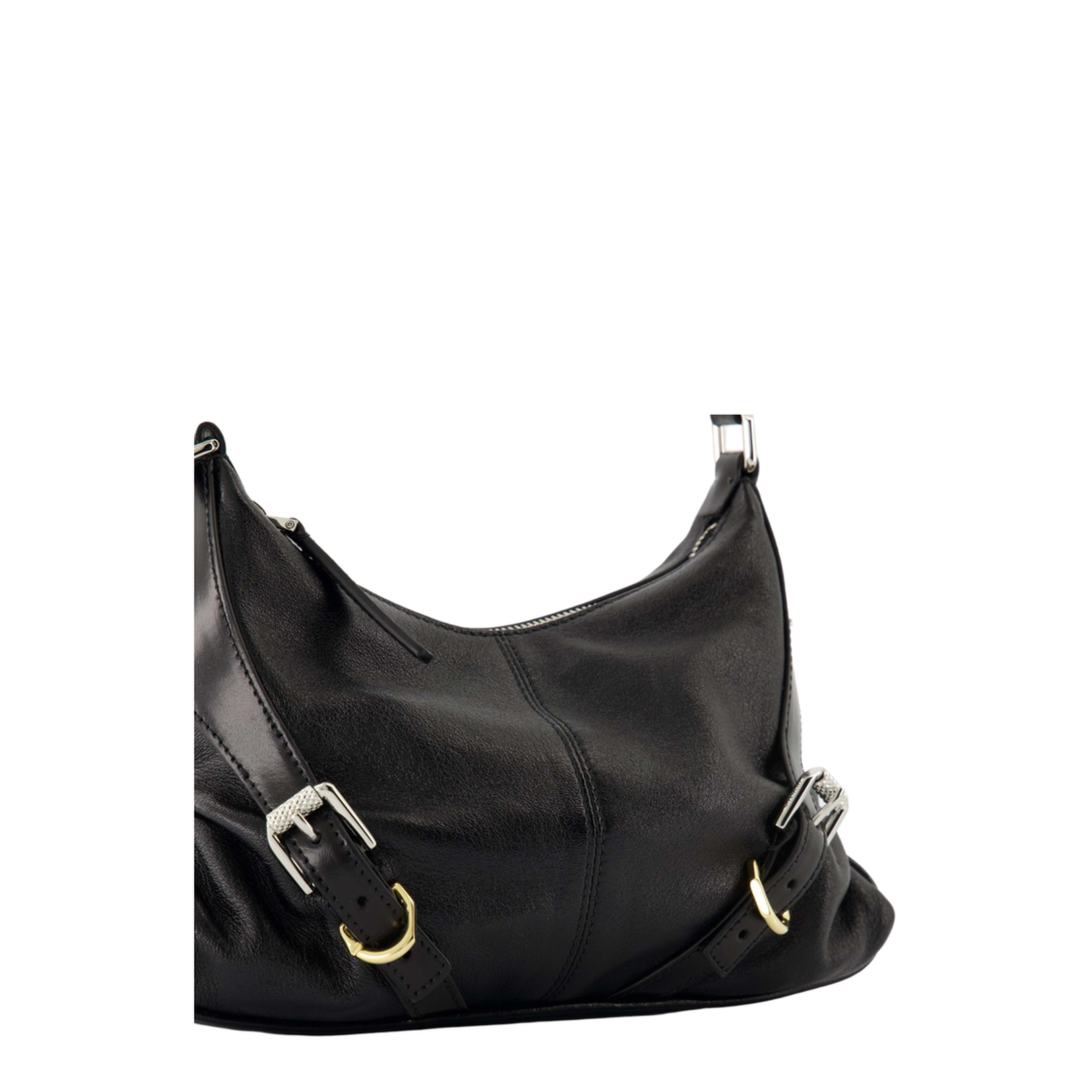 Voyou Nano Bag In Leather Black - Image 4