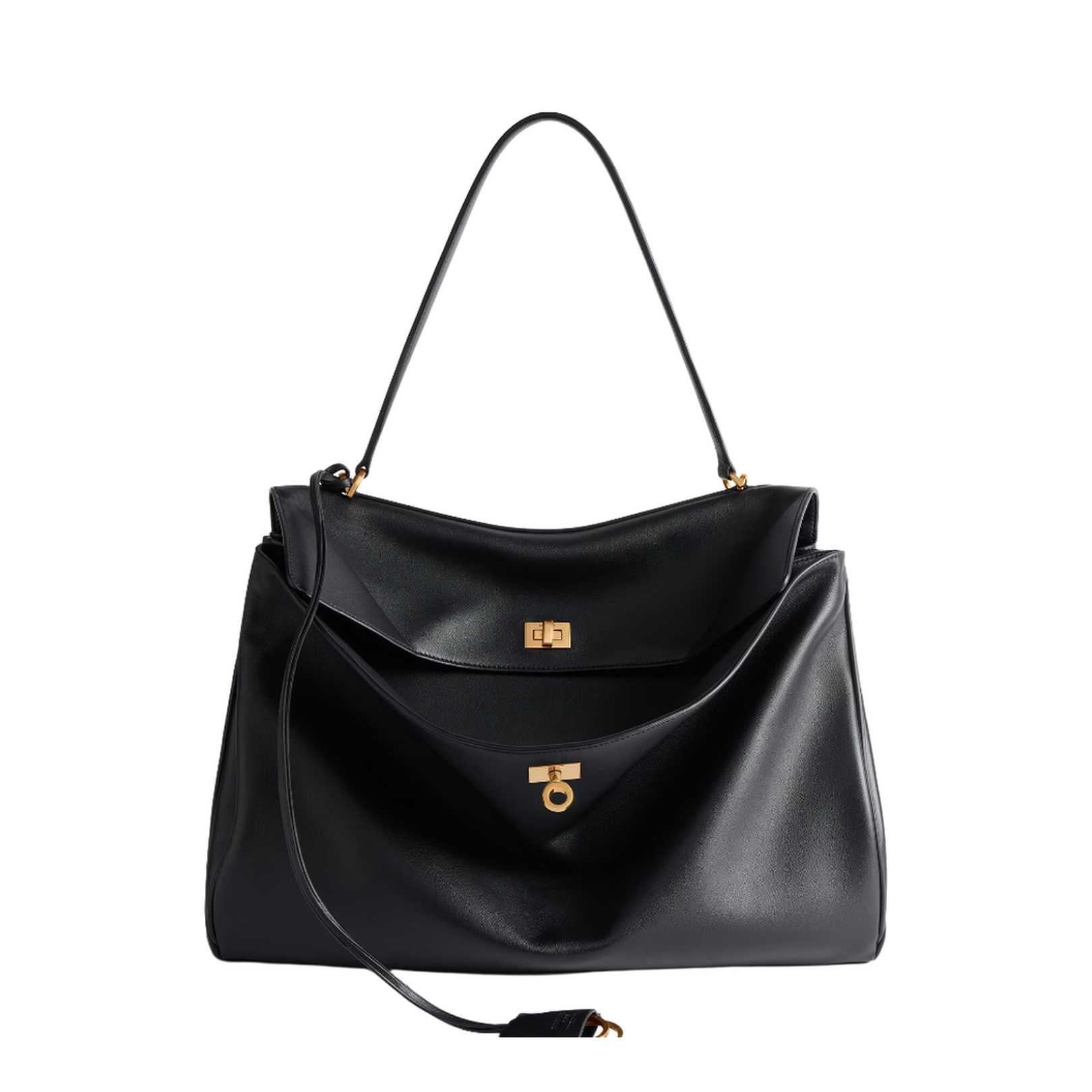 Rodeo Handbag Large in Black - Image 4