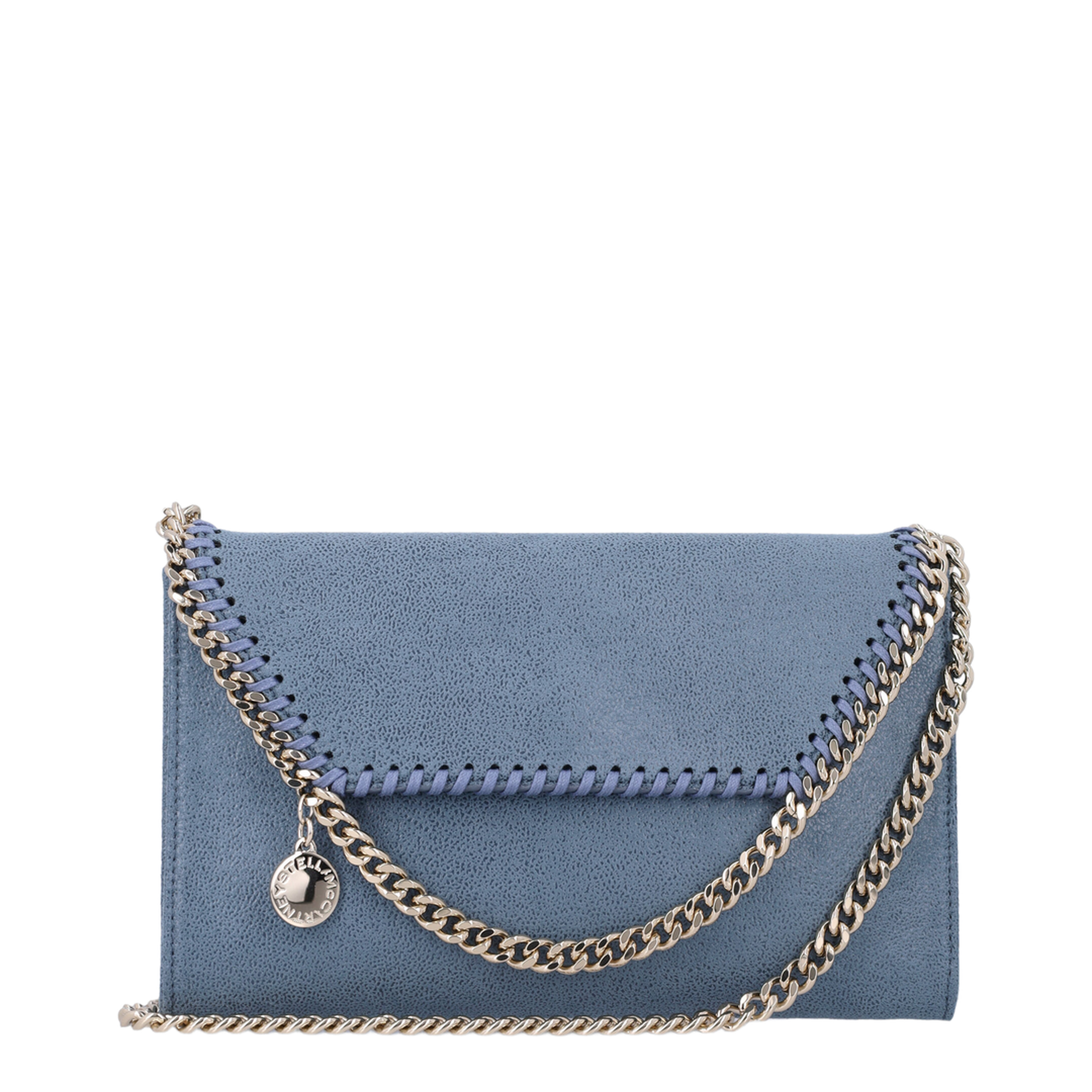 Falabella Eco Leather Crossbody Bag - Light Blue - Image 1