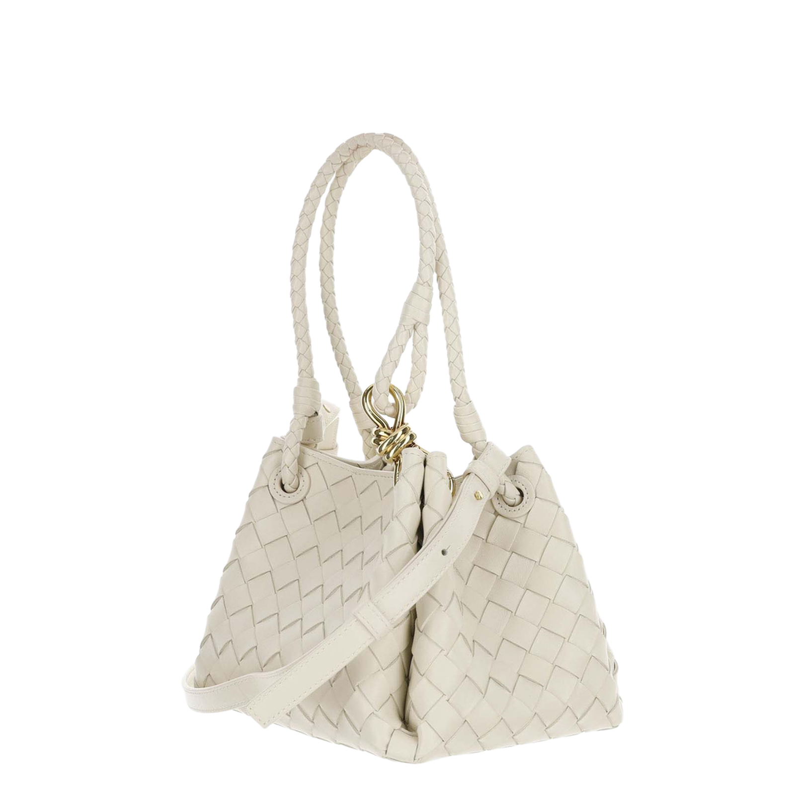 Parachute Small Lambskin Shoulder Bag - Sea Salt - Image 2