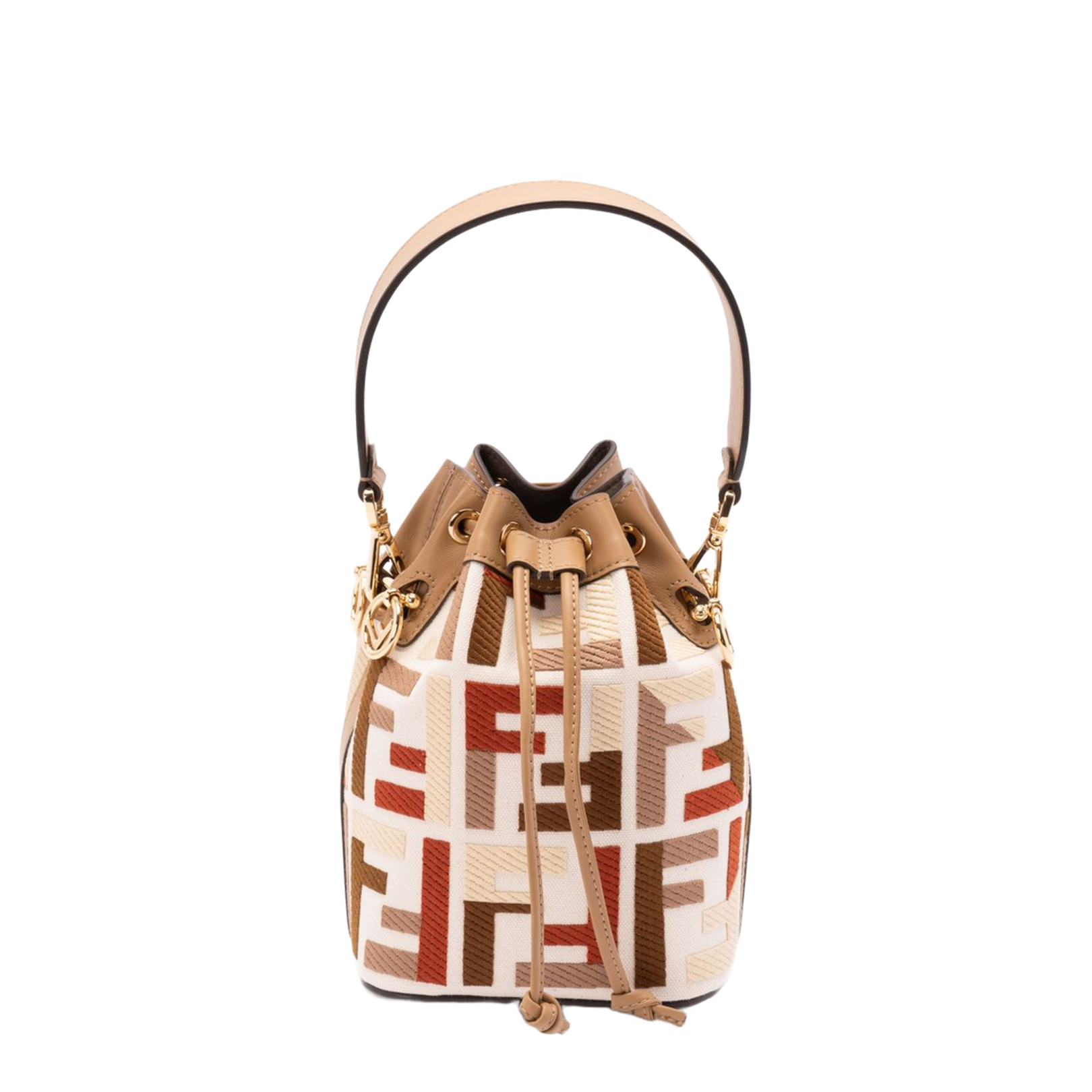 Mon Tresor Canvas Bucket Bags - Multicolour - Image 5
